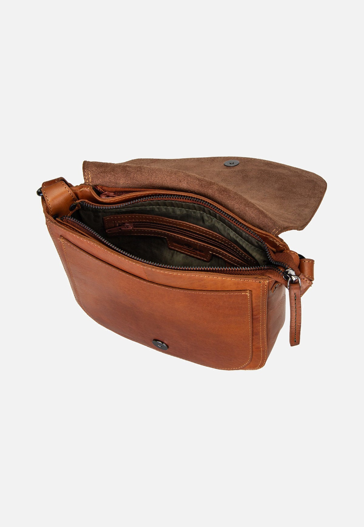 Greenburry Newport 2121 Caramel Crossbody Bag