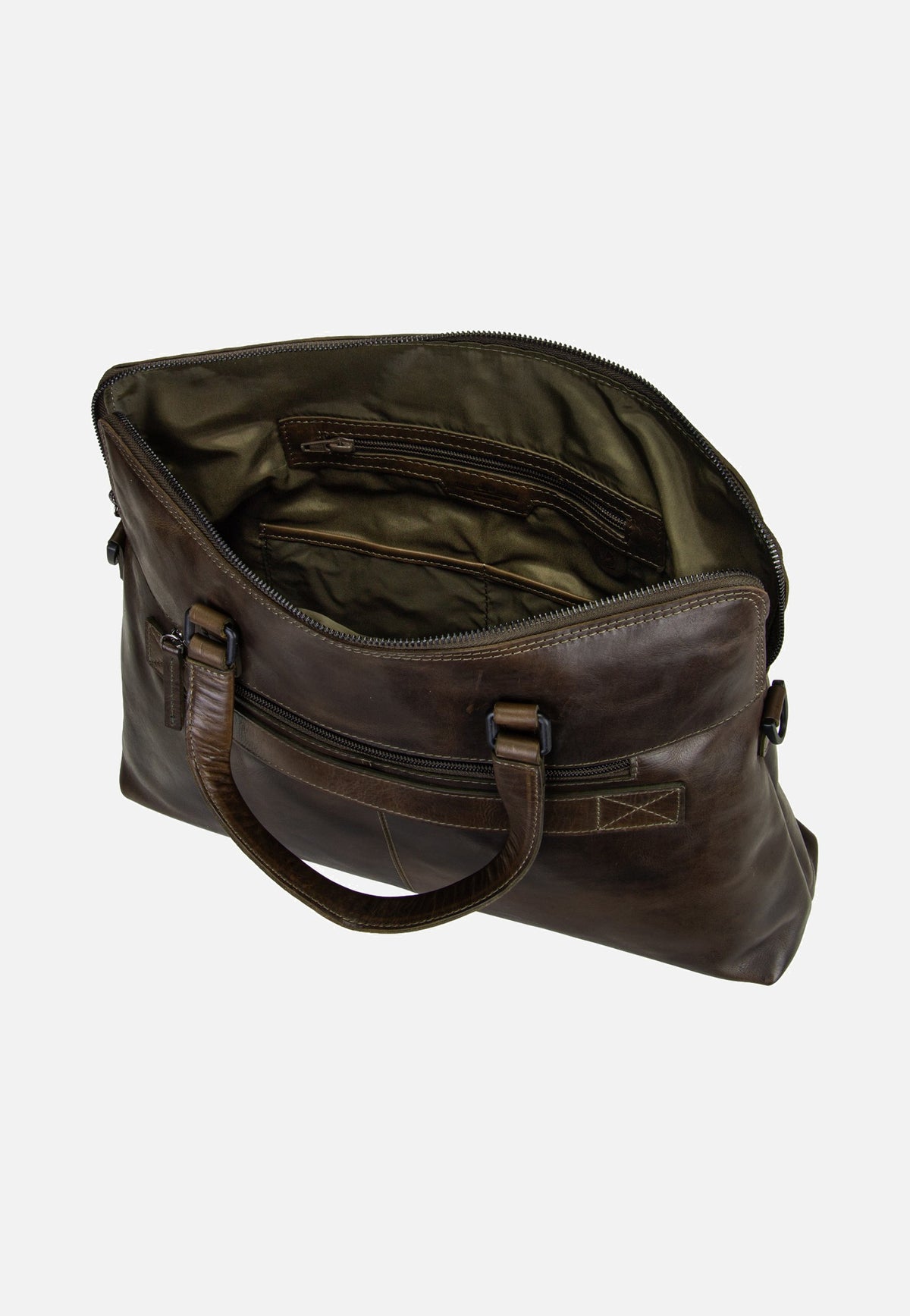 Greenburry Newport Business 2107 British Green Aktentasche