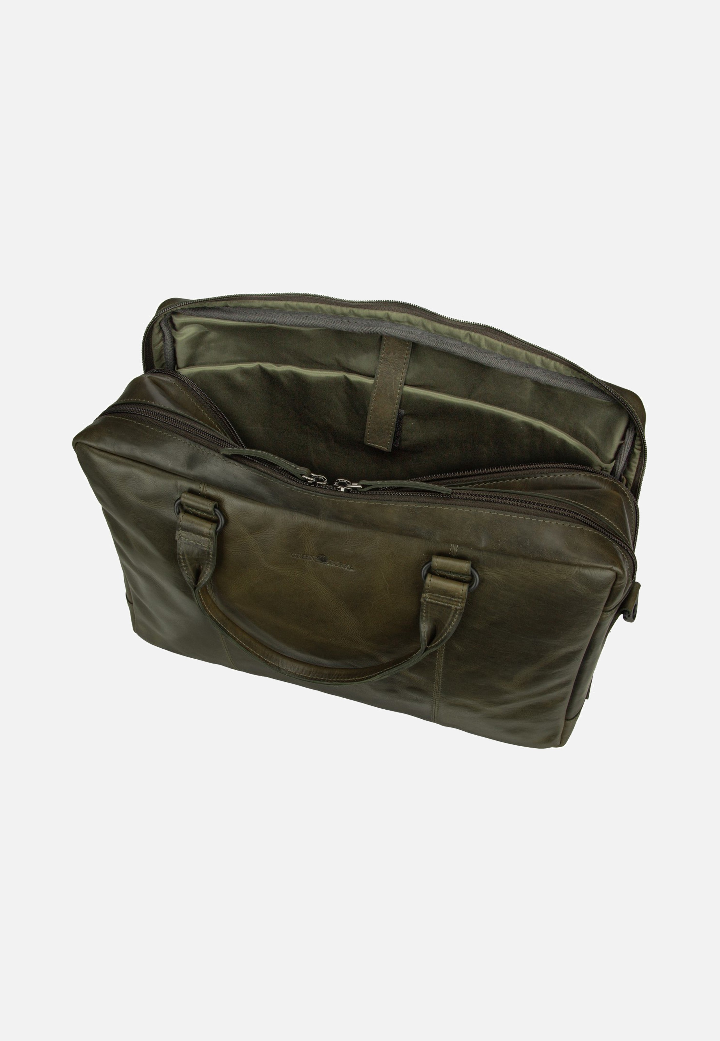 Greenburry Newport Business Tasche British Green Aktentasche