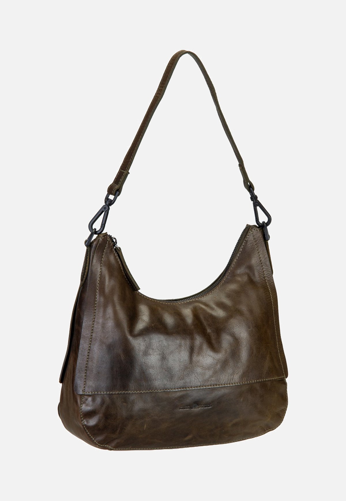 Greenburry Newport Hobobag British Green Hobo Bag