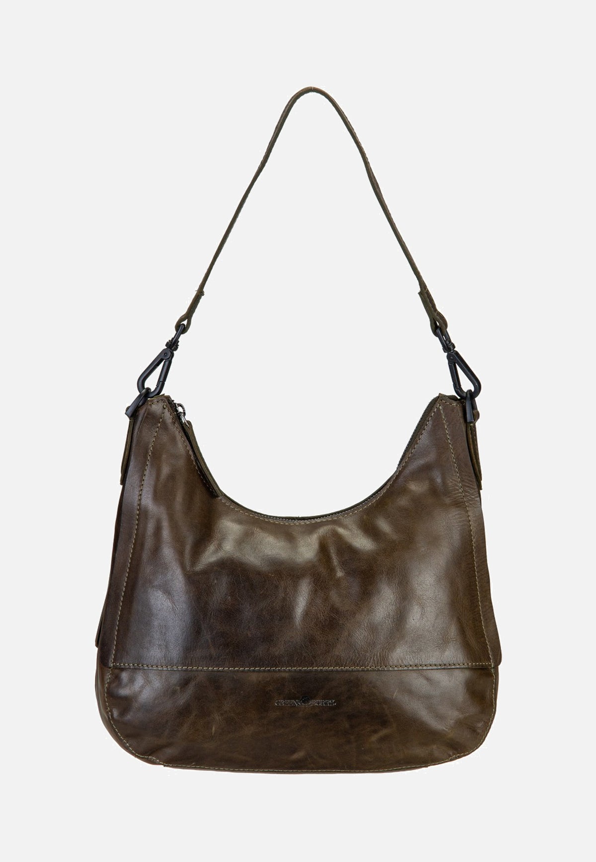 Greenburry Newport Hobobag British Green Hobo Bag