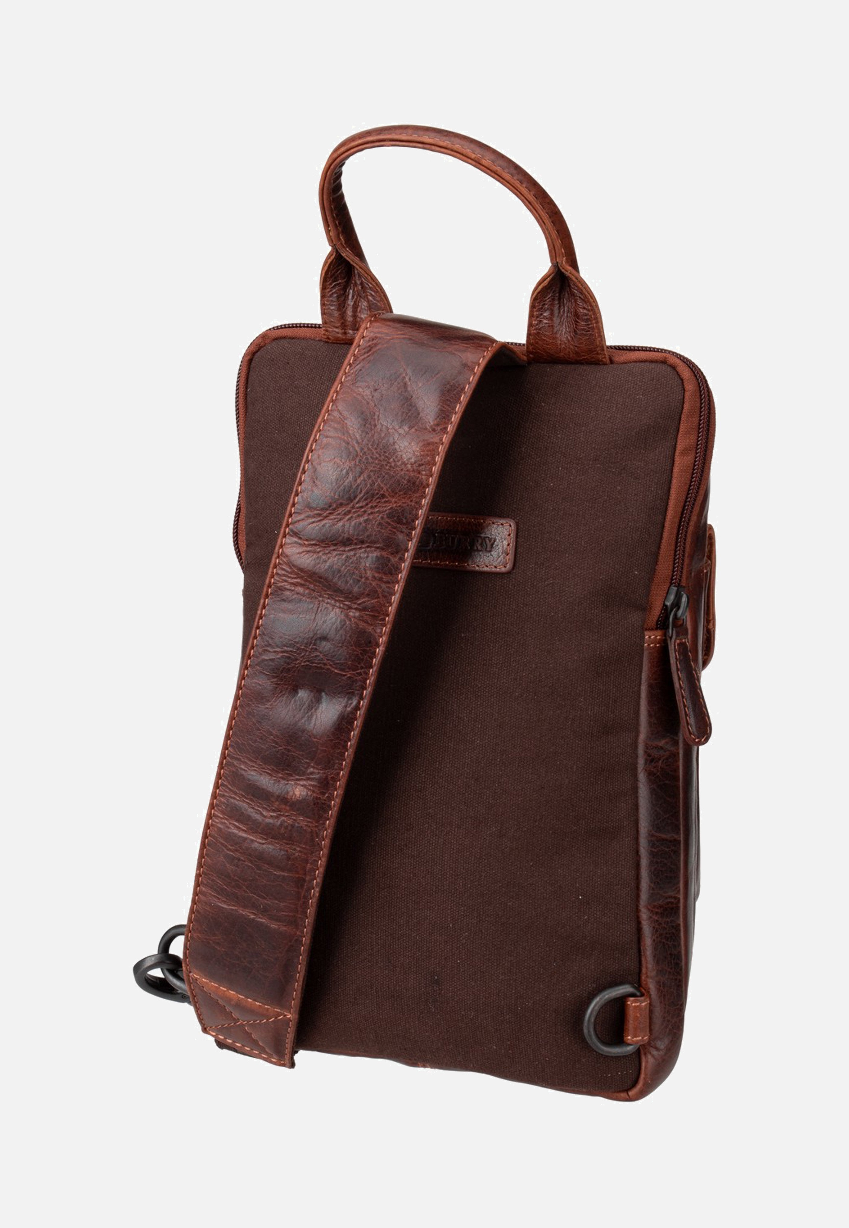 Greenburry Rugged Body-Crossover Bag I Teak Brown Umhängetasche