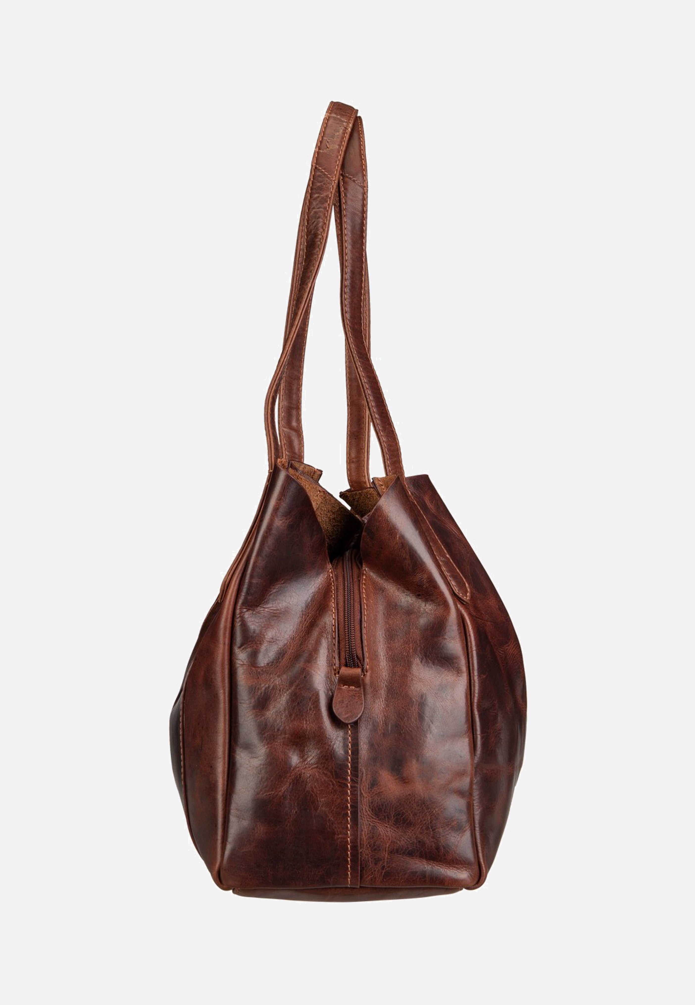 Greenburry - Rugged Hobo Shopper Teak Brown - Hobo Bag | Women-Image