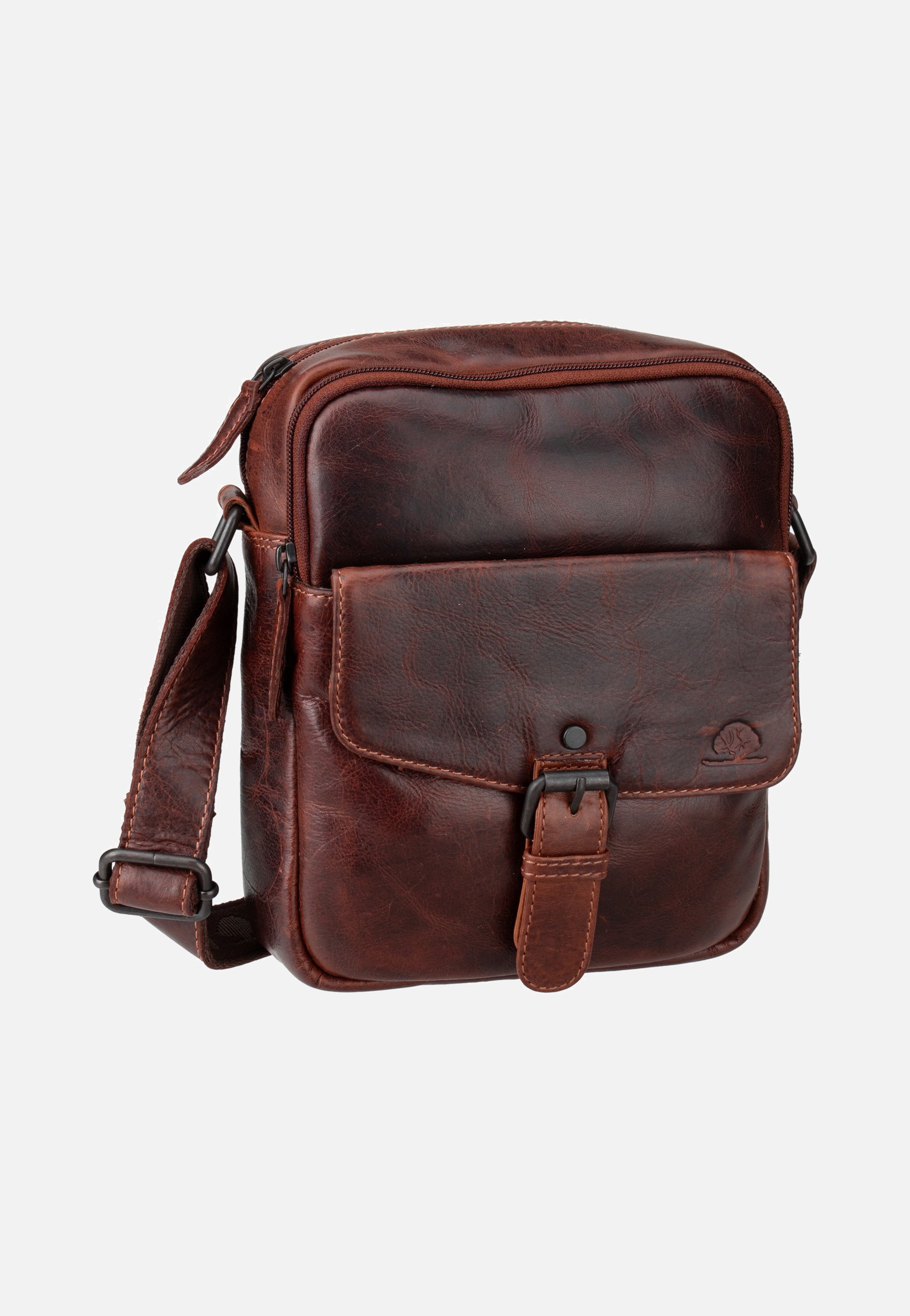 Greenburry - Rugged Shoulderbag L Teak Brown - Shoulder Bag | Neutral-Image