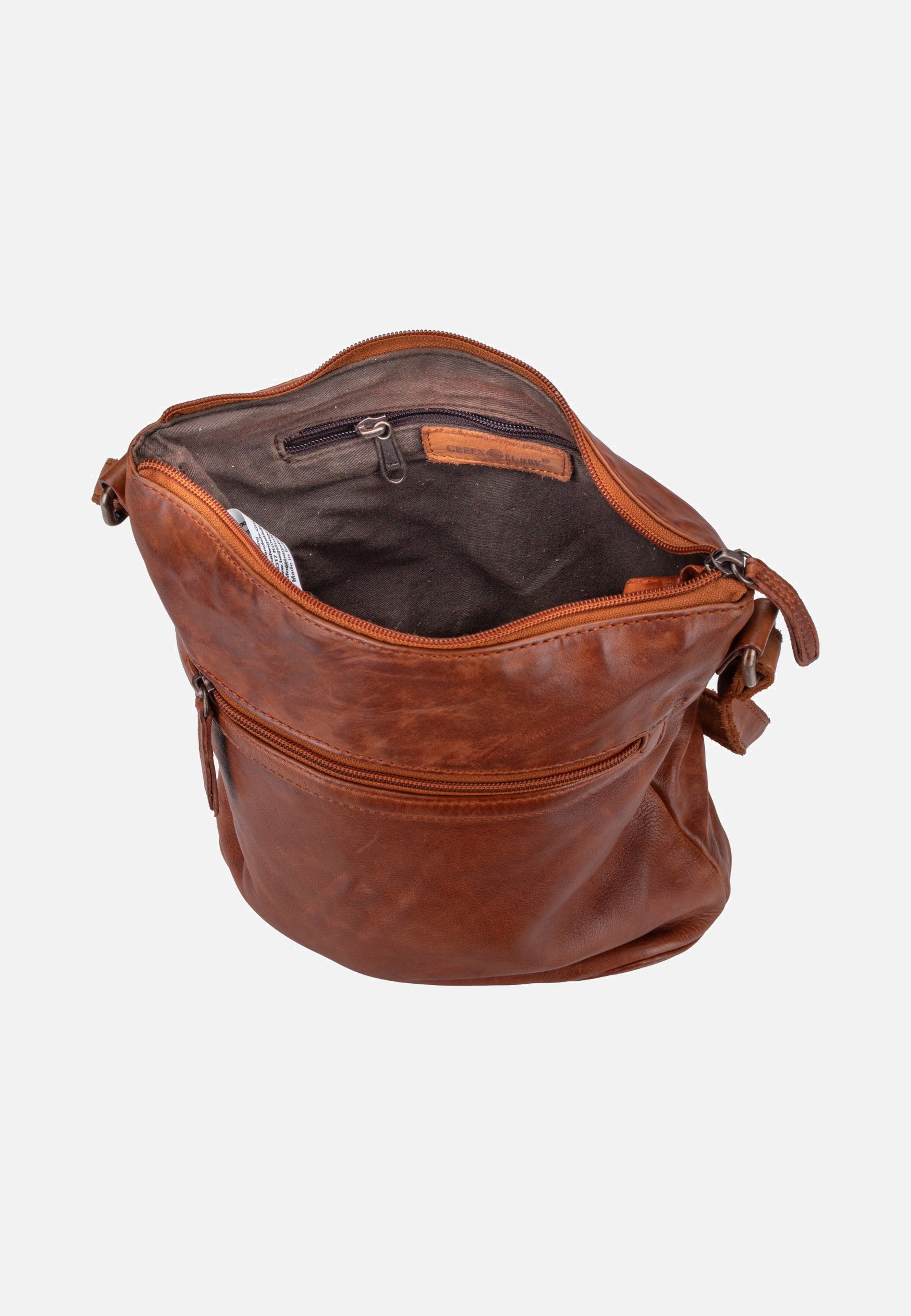 Greenburry Torro Lavado 1321 Peanut Nut Crossbody Bag