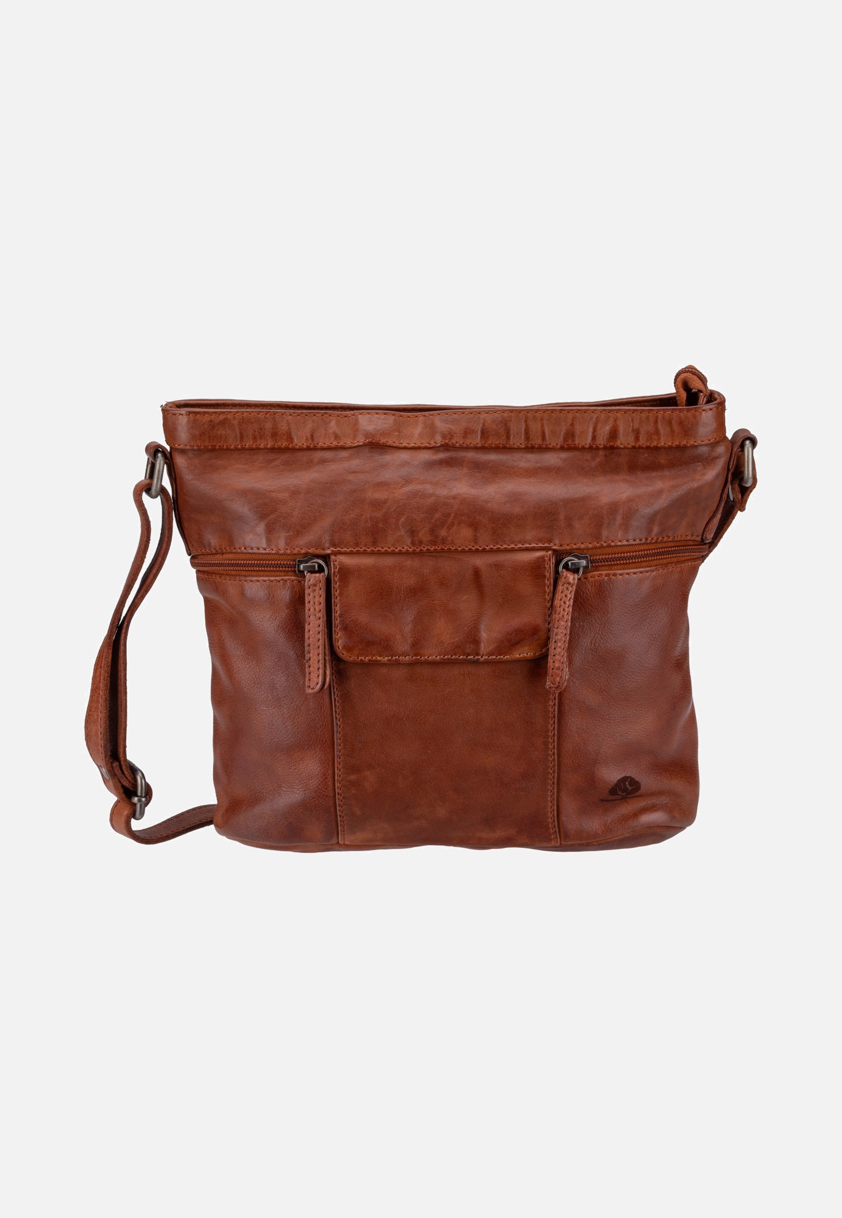 Greenburry Torro Lavado 1322 Peanut Nut Crossbody Bag
