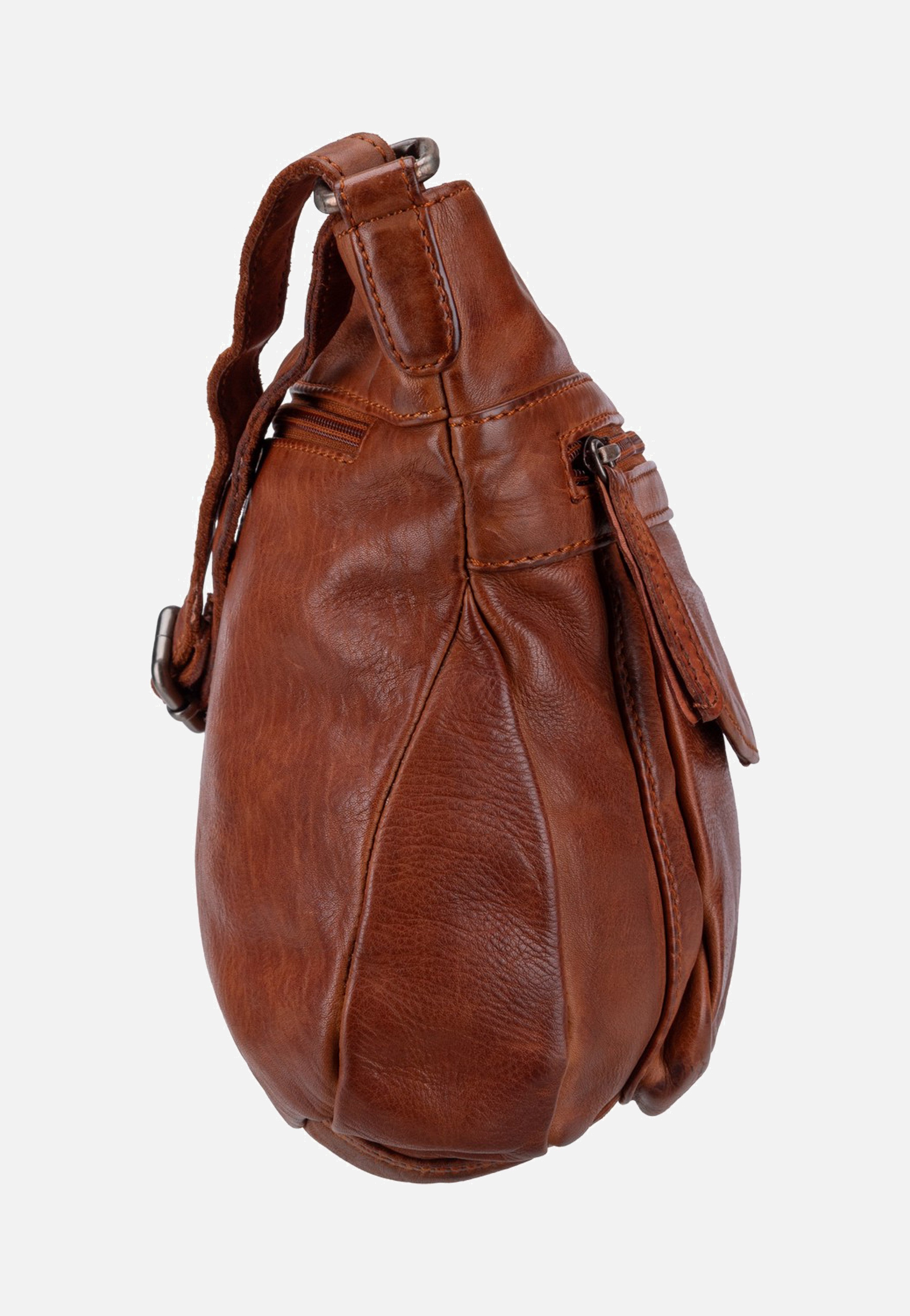 Greenburry Torro Lavado 1323 Peanut Nut Crossbody Bag