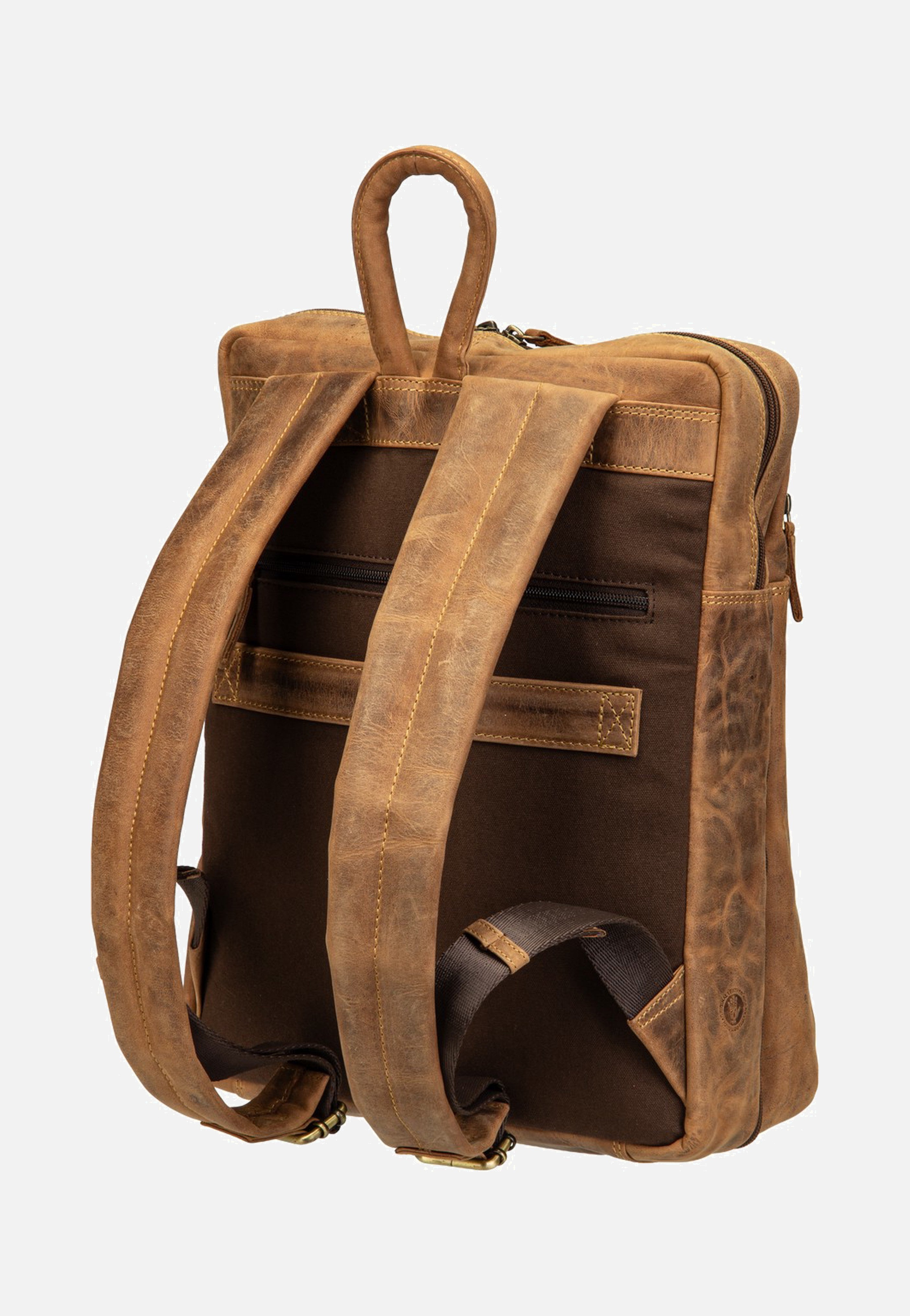 Greenburry Vintage Business Project 1 Sattelbraun Rucksack