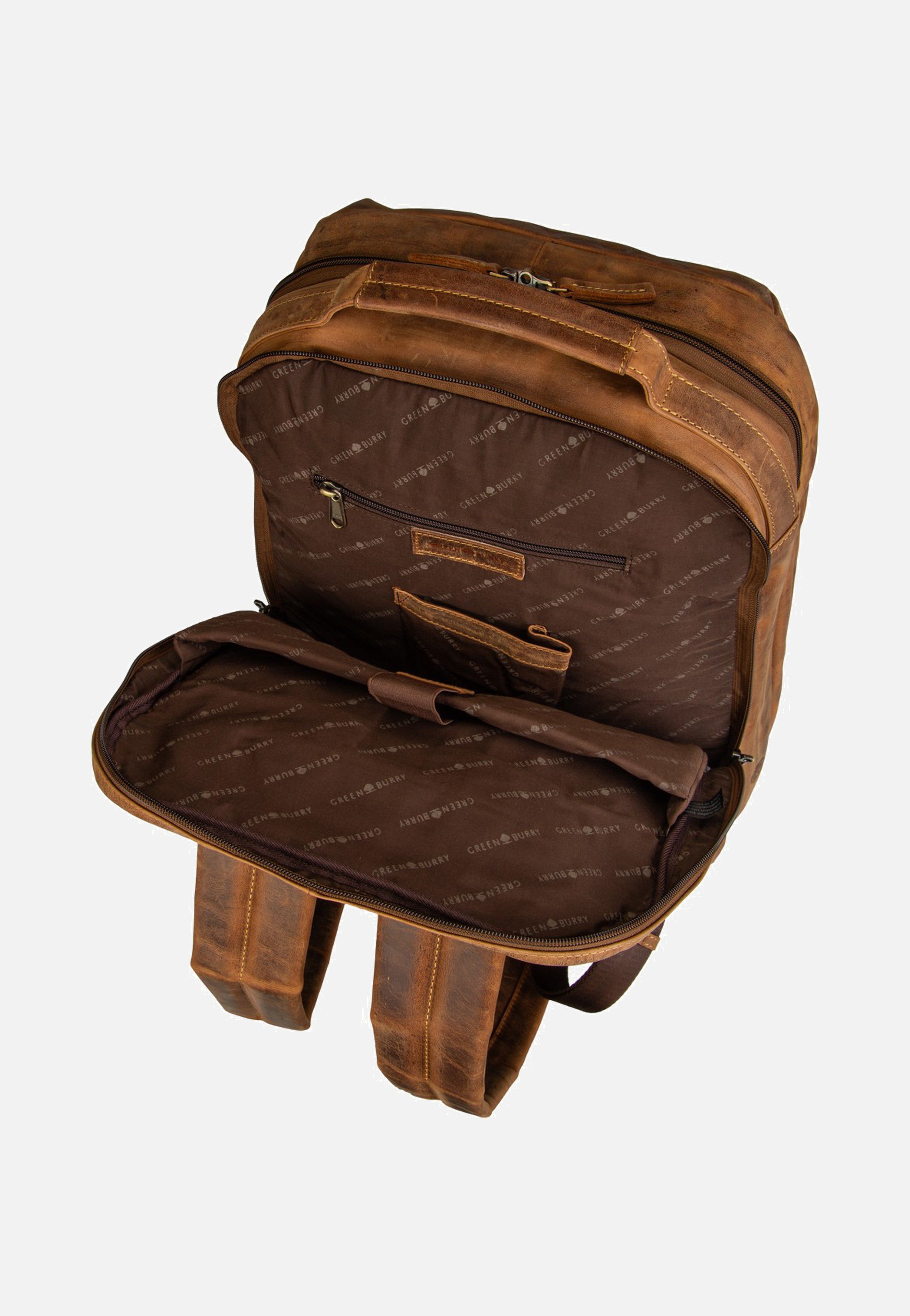 Greenburry - Vintage Overnighter XL Sattelbraun - Backpack | Men-Image