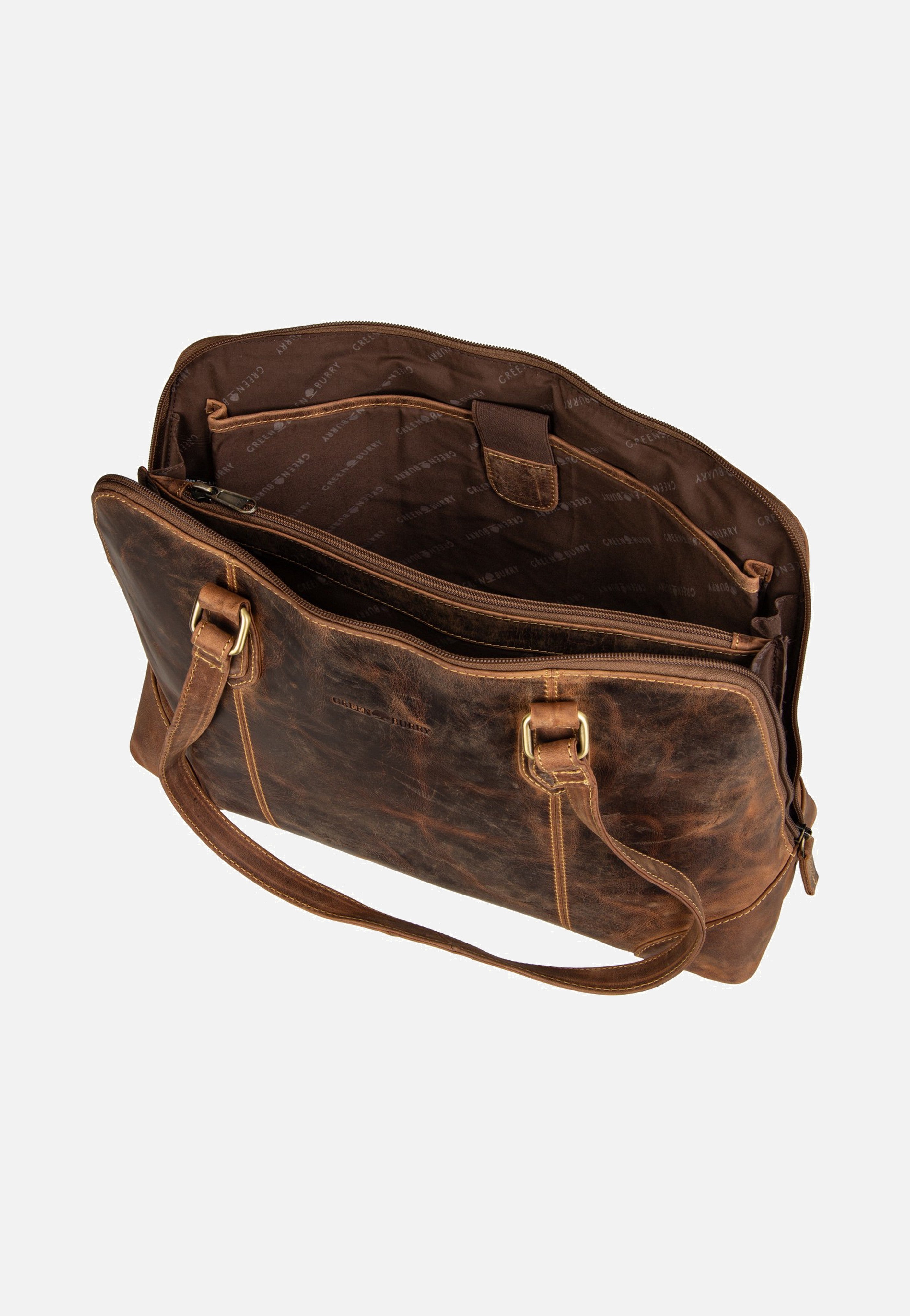 Greenburry - Vintage Rv-Shopper A4 Sattelbraun - Shopper | Neutral-Image