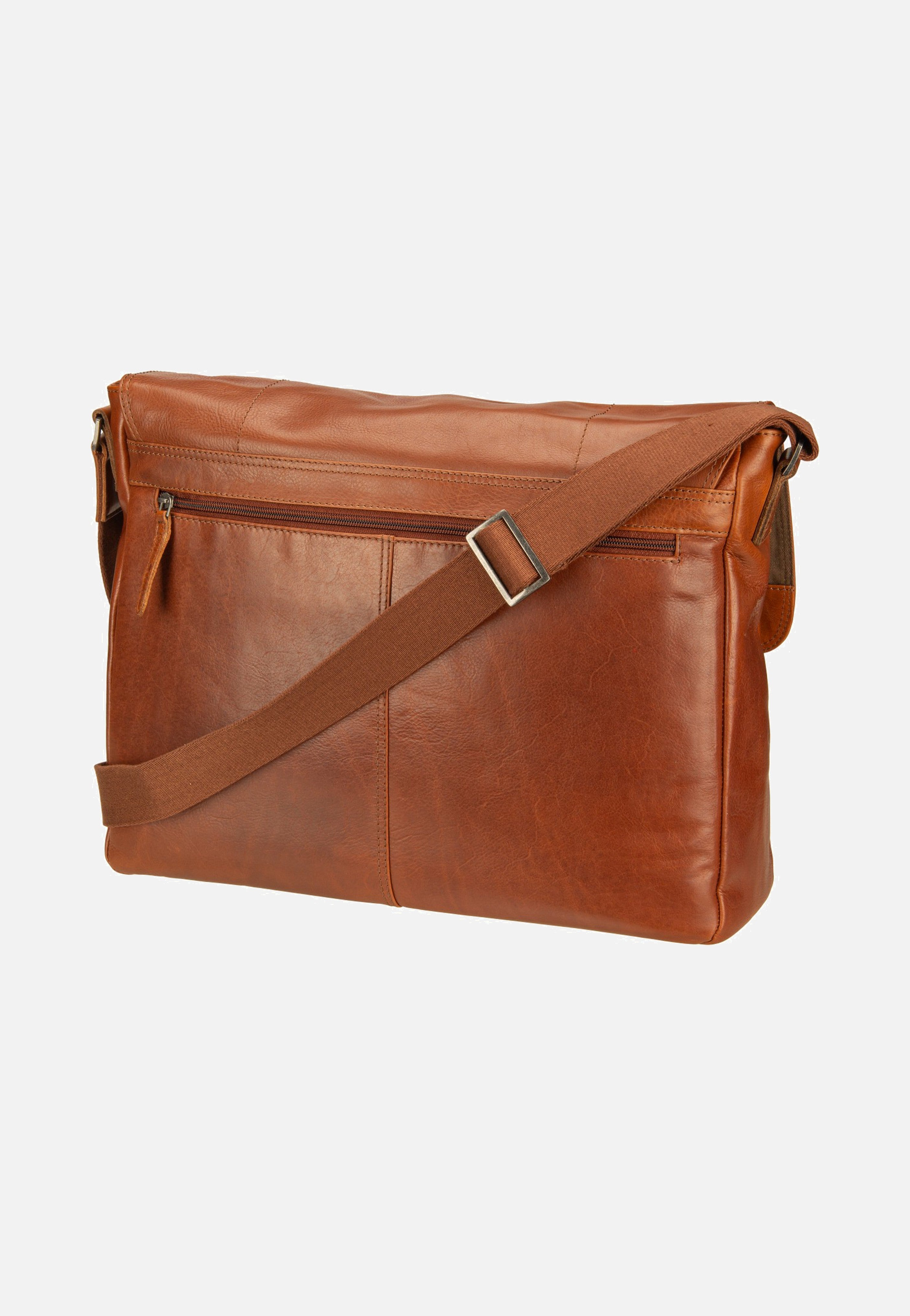 Greenburry - Waxy Vintage A4 Messenger Tobacco Nut - Shoulder Bag | Neutral-Image