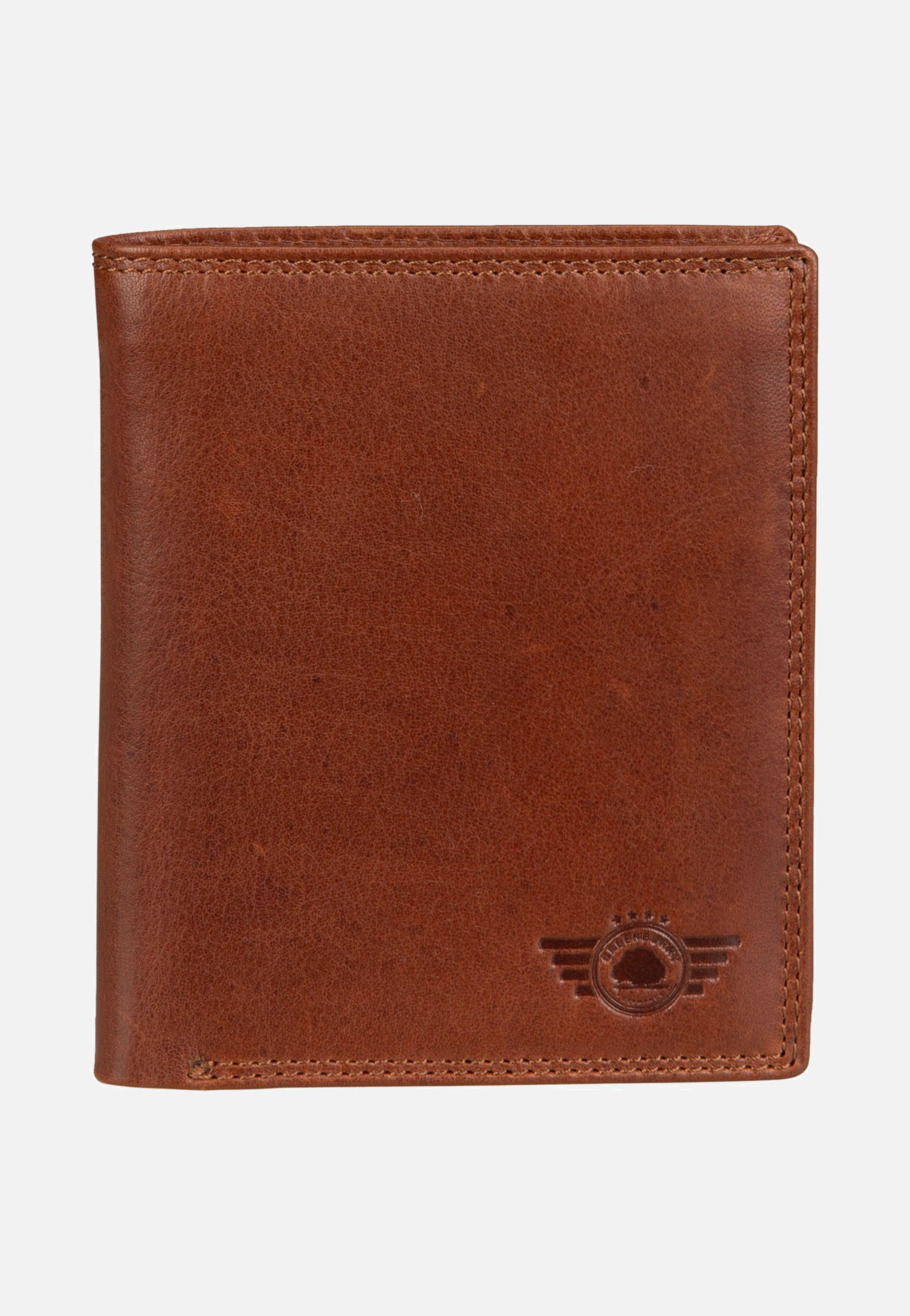 Greenburry - Waxy Vintage Kombibörse 2Tlg. RFID Tobacco Nut  - Wallet | Neutral-Image