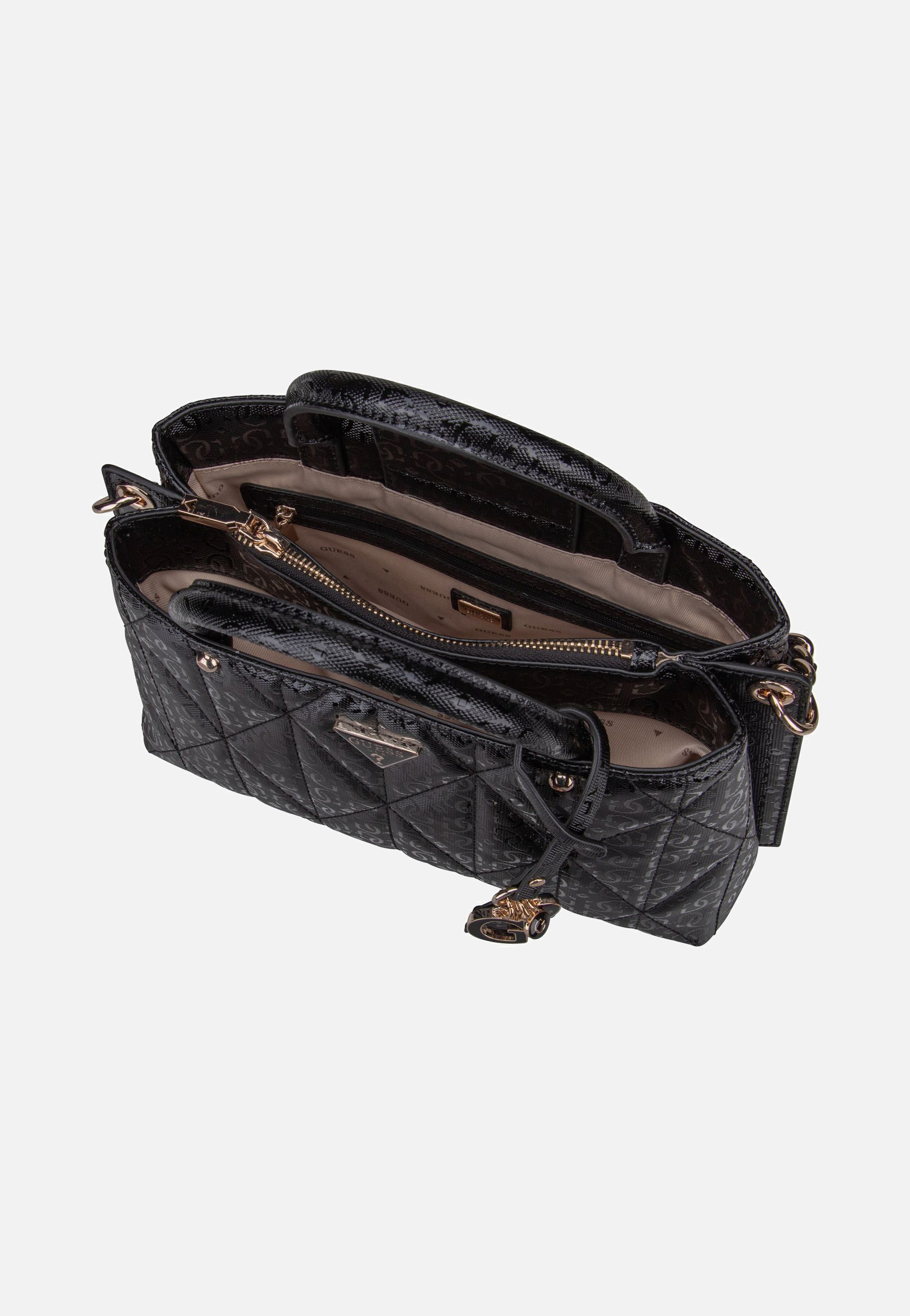 Guess - Aldina Girlfriend SAT 63060 Black - Handle Bag | Women-Image