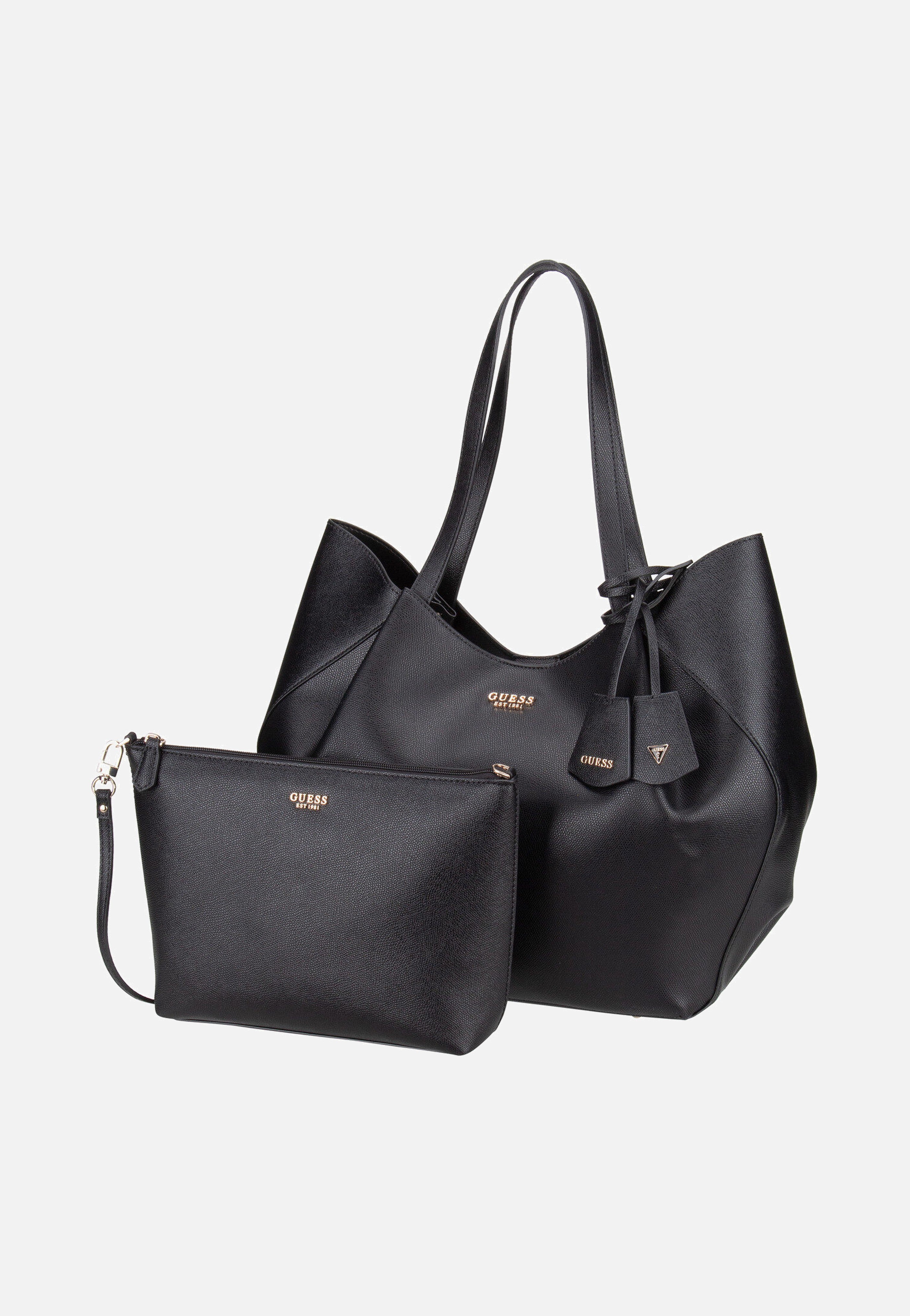 Guess - Amorette 2 In 1 Tote 98240 Black - Shopper | Women-Image