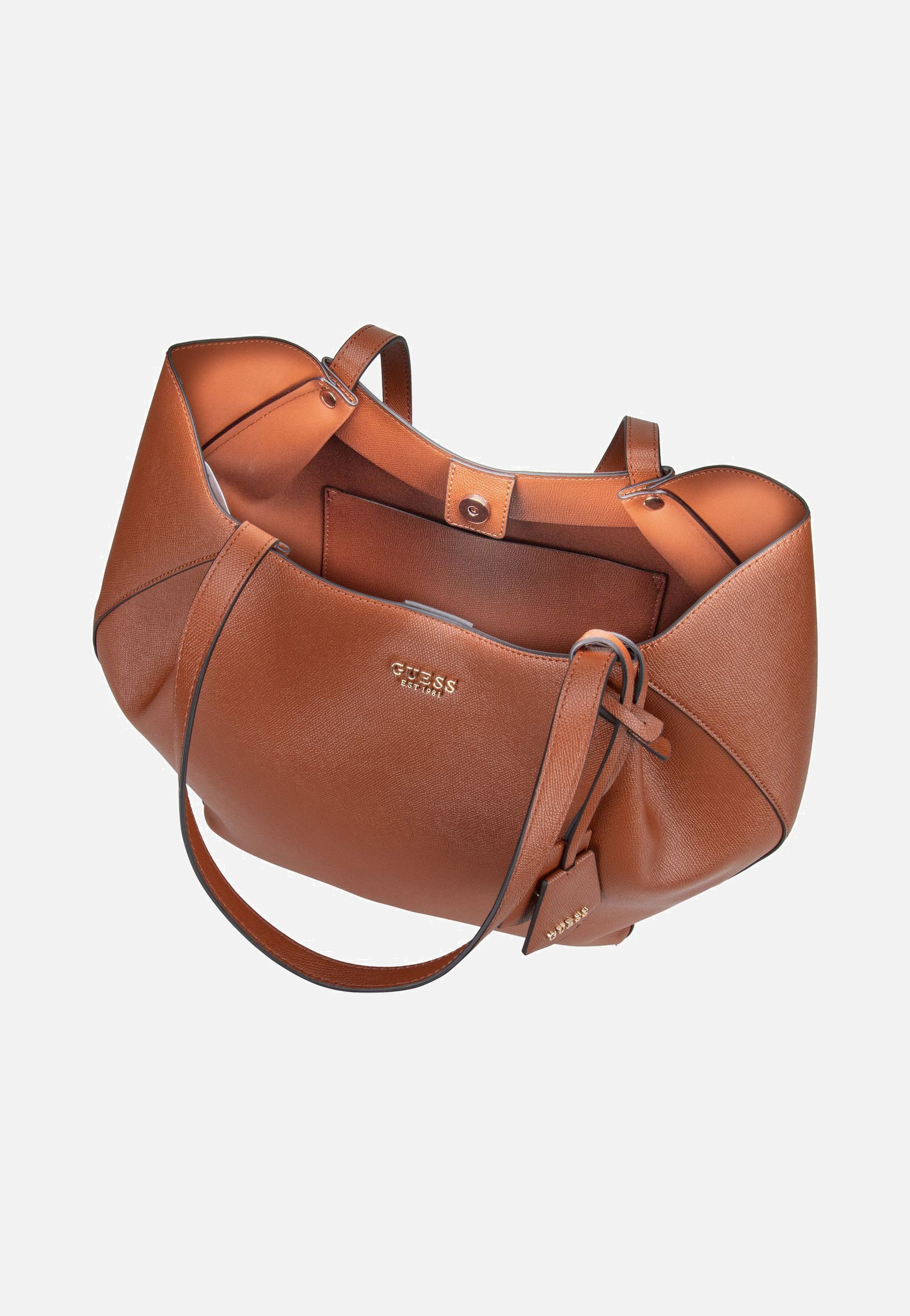 Guess - Amorette 2 In 1 Tote 98240 Cognac - Shopper | Women-Image