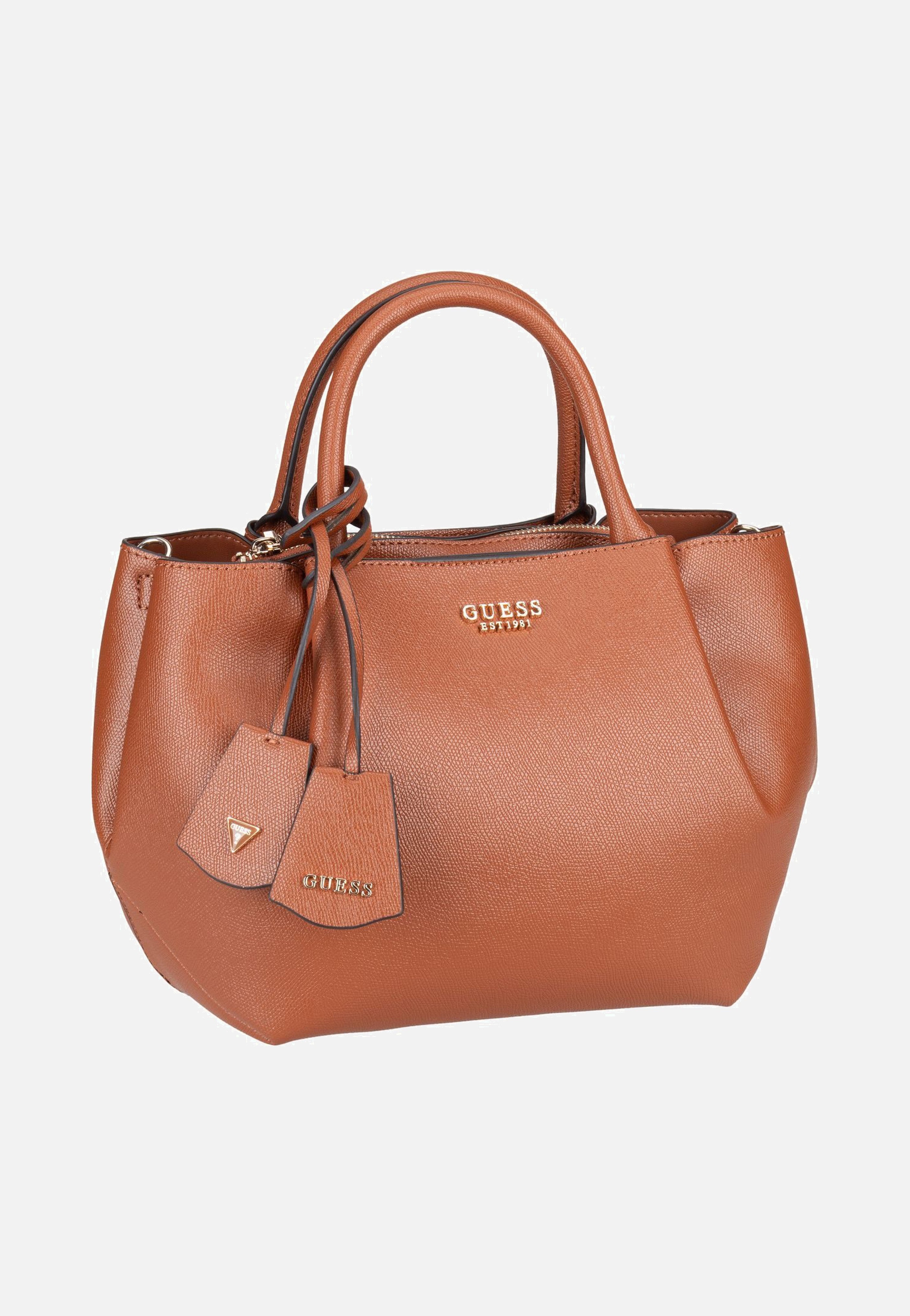 Guess - Amorette Girlfriend SAT 98060 Cognac - Handle Bag | Women-Image
