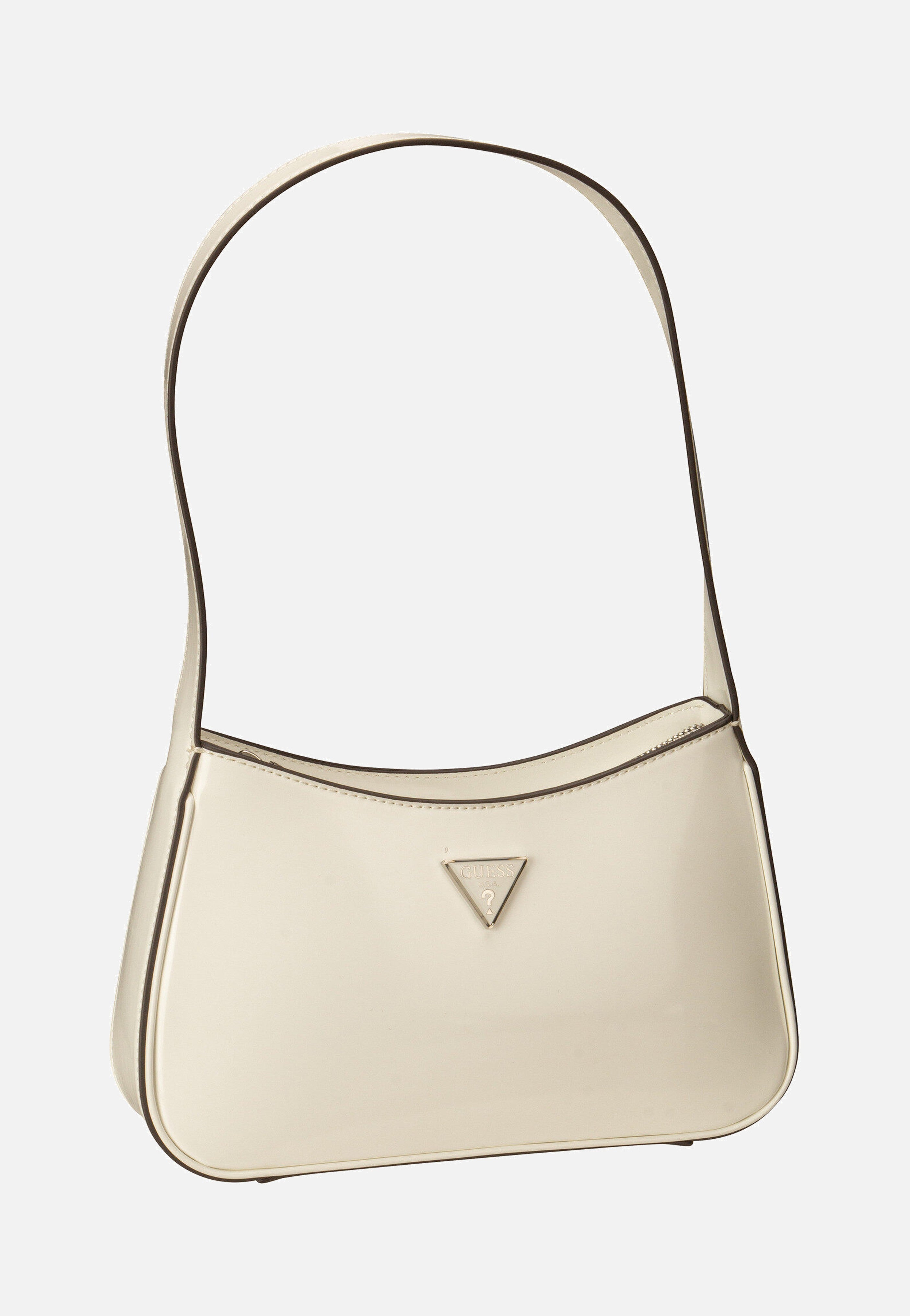 Guess - Arnela Top Zip SHB 96170 White - Evening Bag | Women-Image