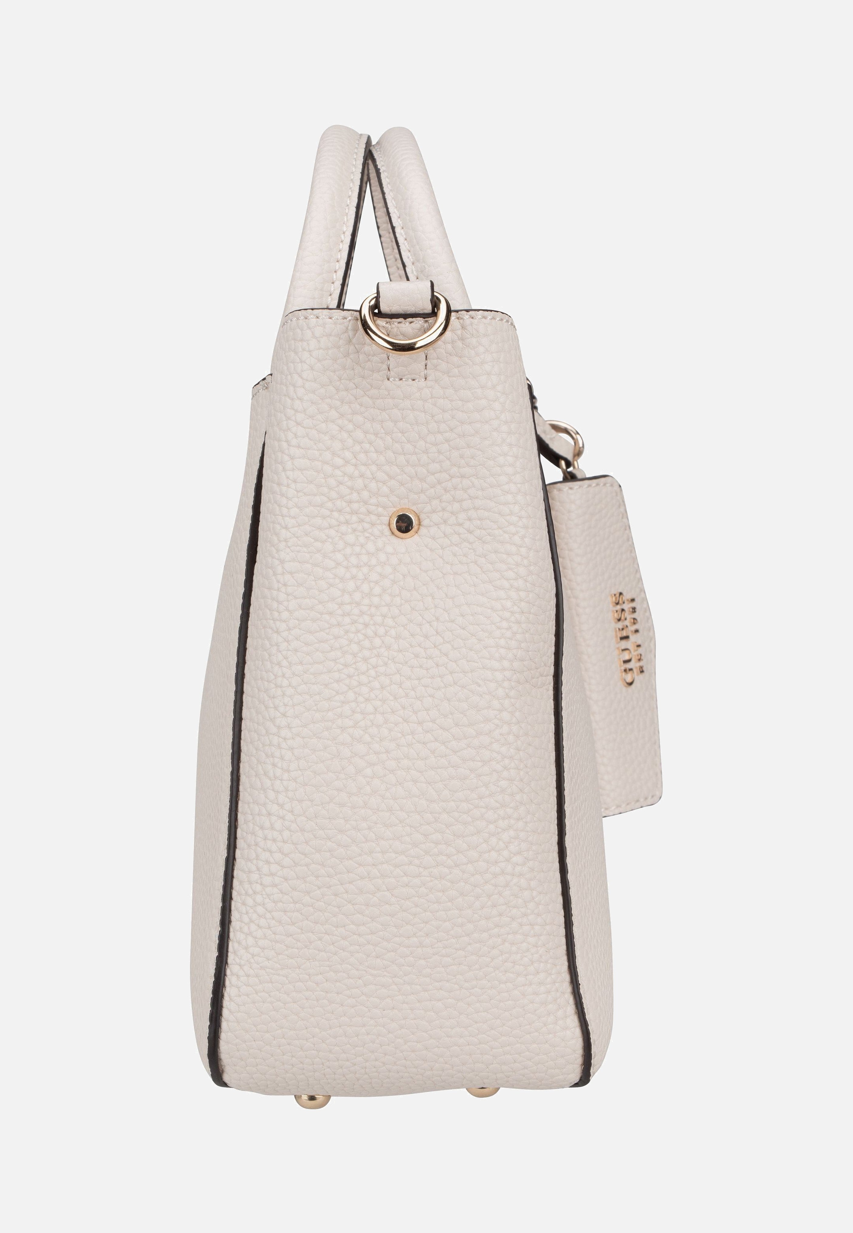 Guess - Brenton Small Girlfriend 48050 Bone - Handle Bag | Women-Image