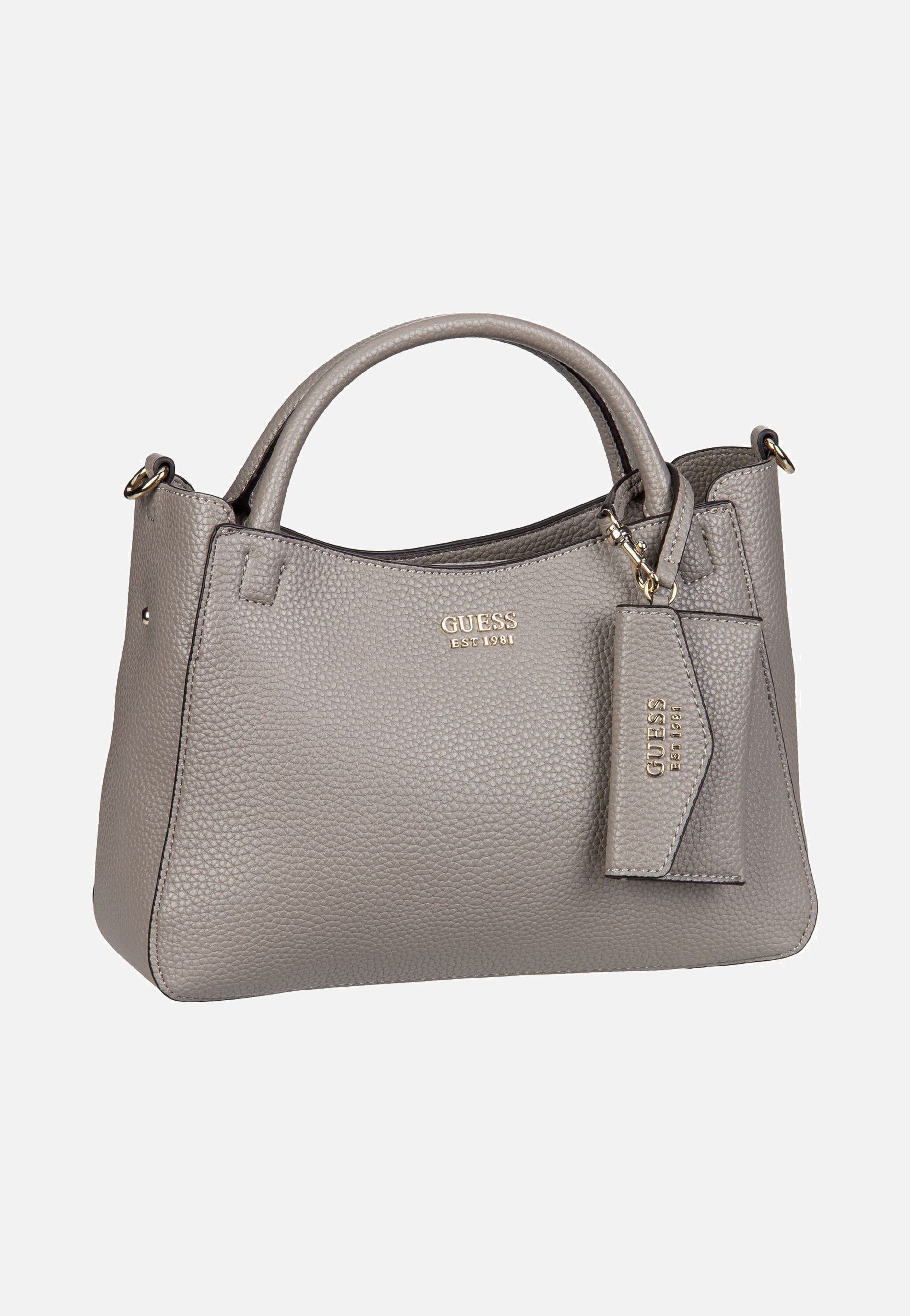Guess - Brenton Small Girlfriend 48050 Dark Taupe - Handle Bag | Women-Image