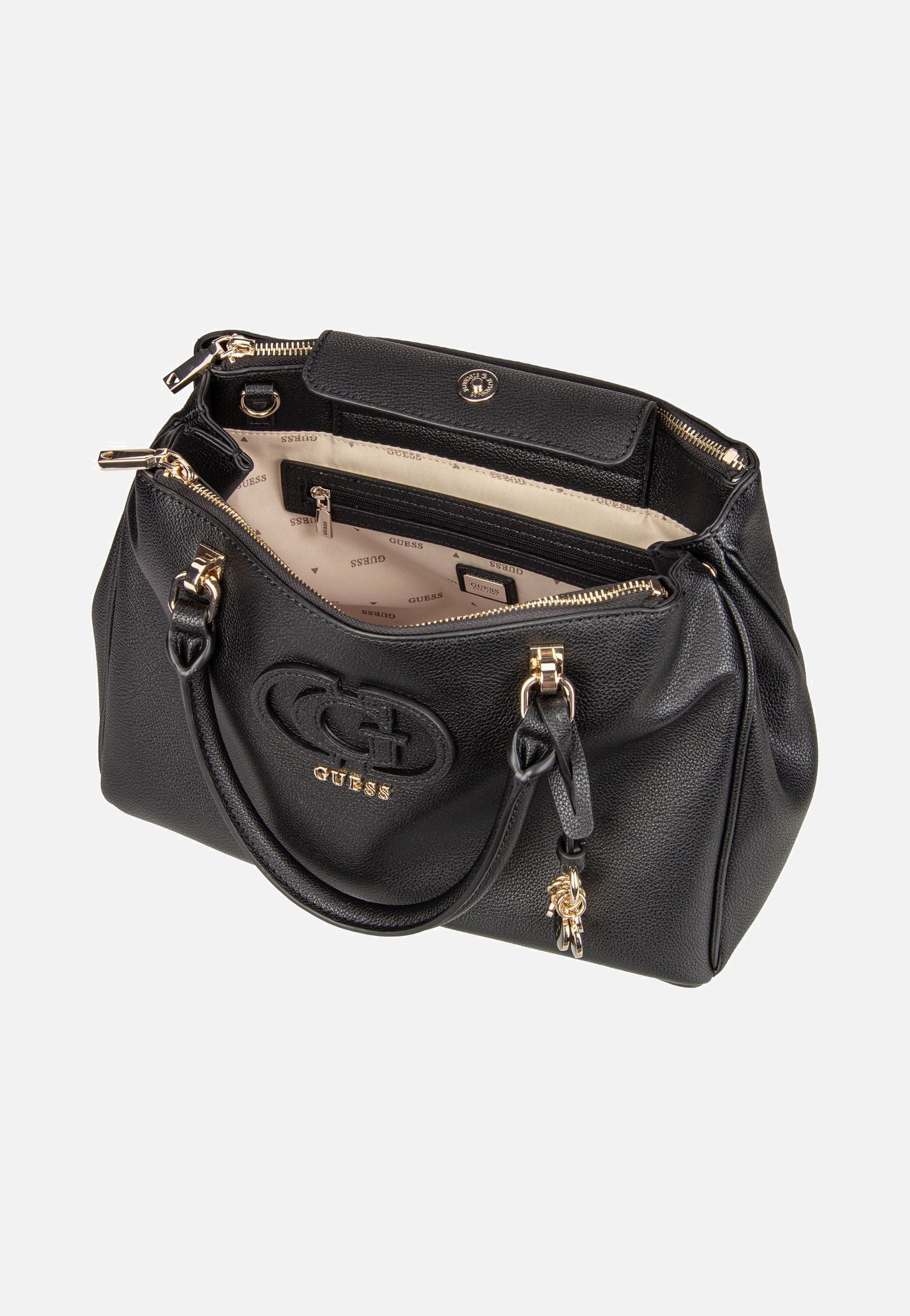 Guess - Calebra Status SAT 36060 Black - Satchel | Women-Image