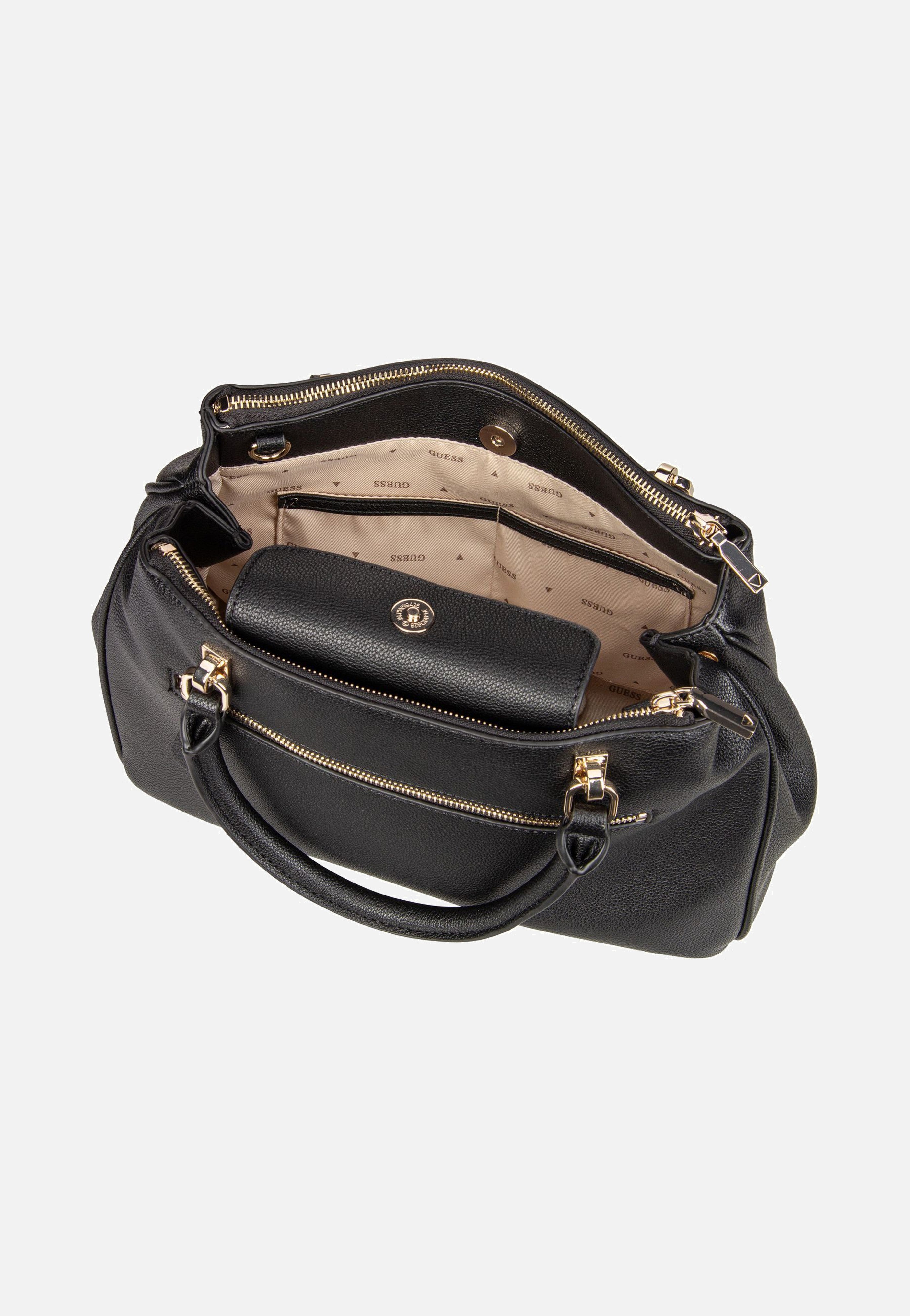 Guess - Calebra Status SAT 36060 Black - Satchel | Women-Image