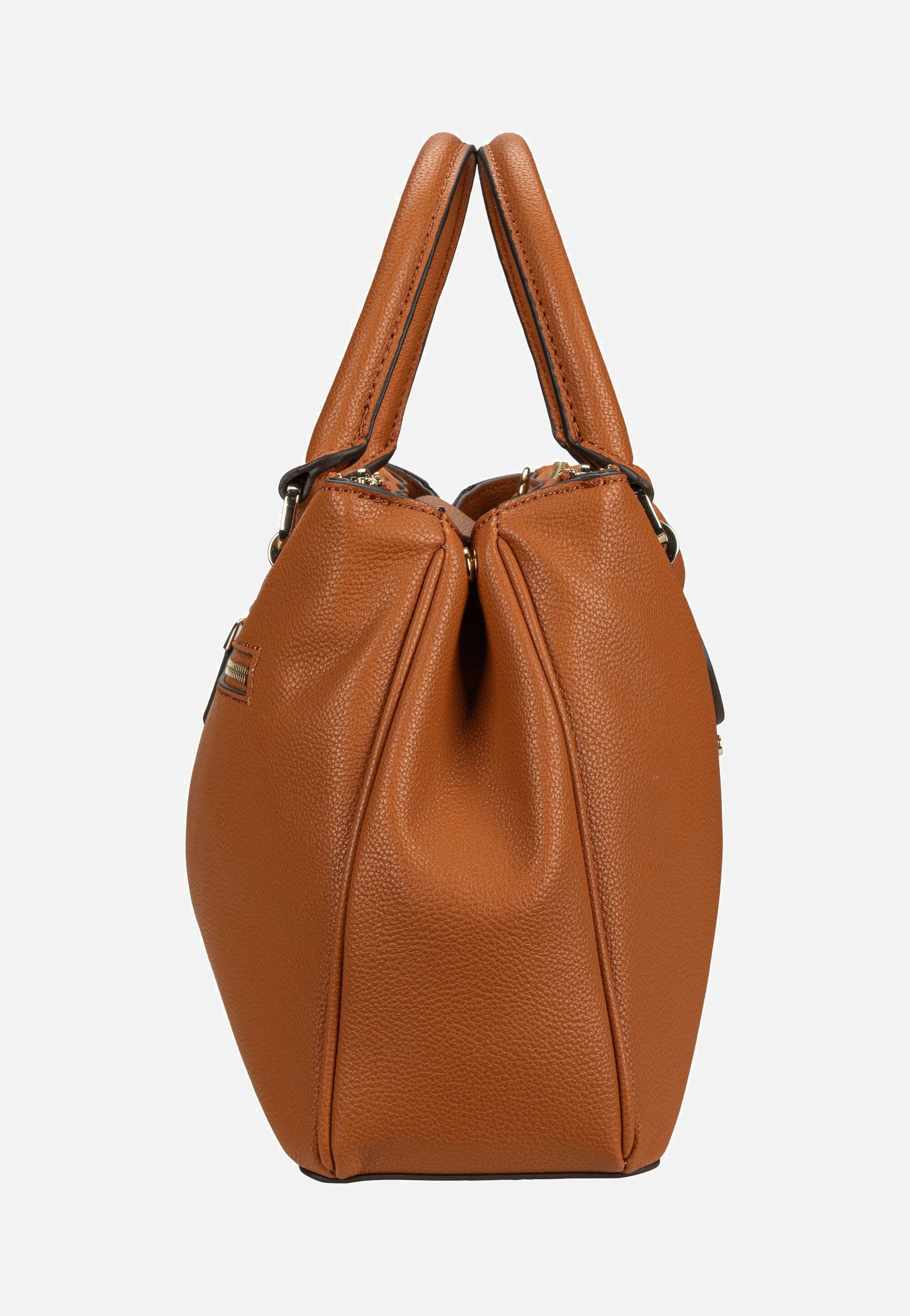 Guess - Calebra Status SAT 36060 Cognac - Satchel | Women-Image