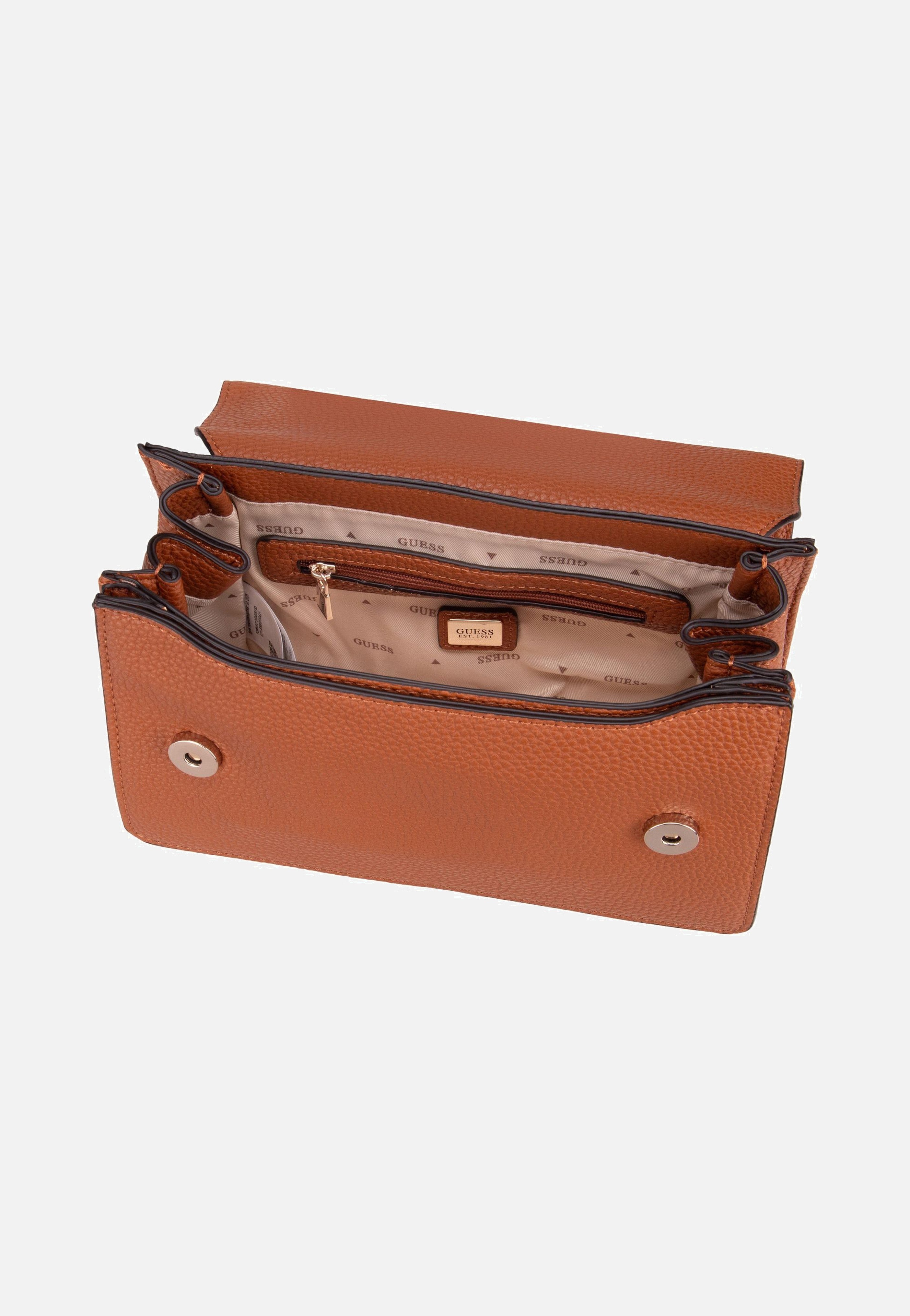 Guess - Calista Convertible XBody Flap 34210 Caramel - Evening Bag | Women-Image