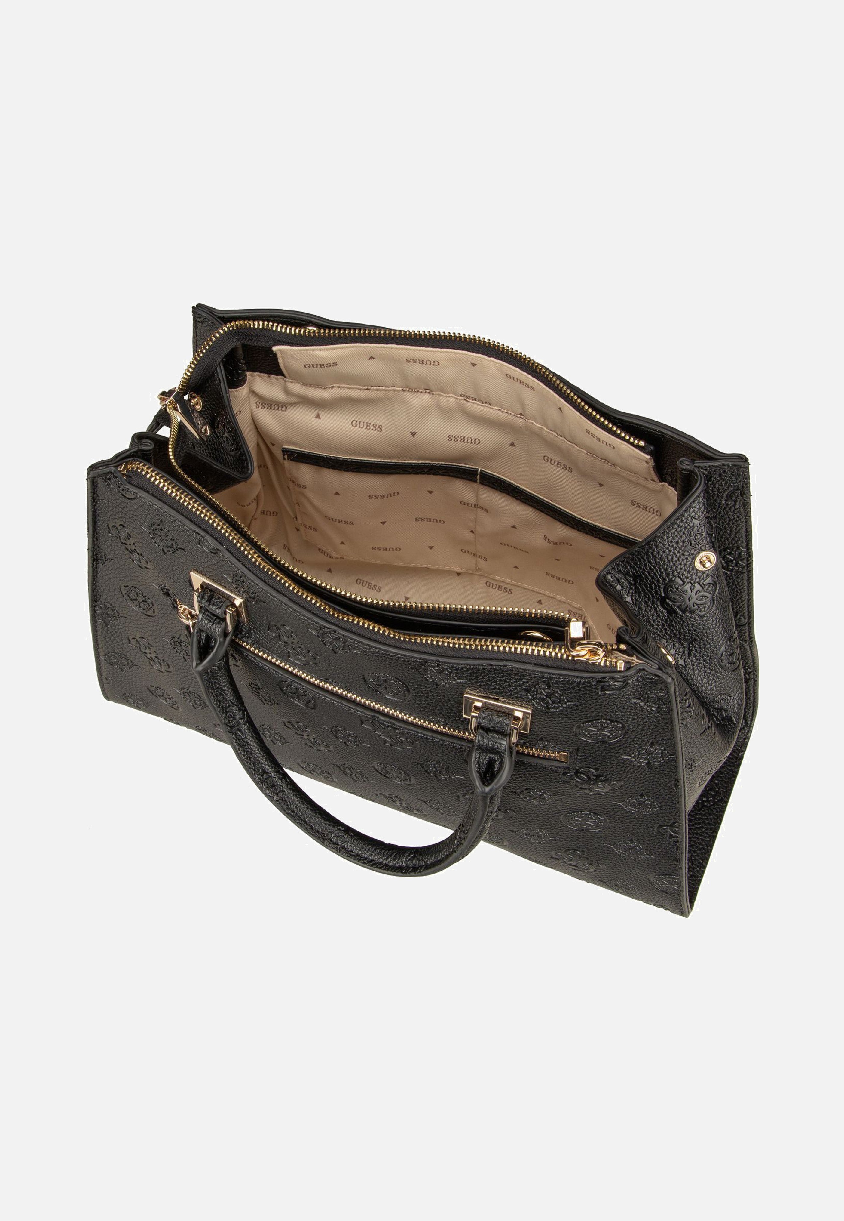 Guess - Cresidia 2 Society SAT 88070 Black - Handle Bag | Women-Image