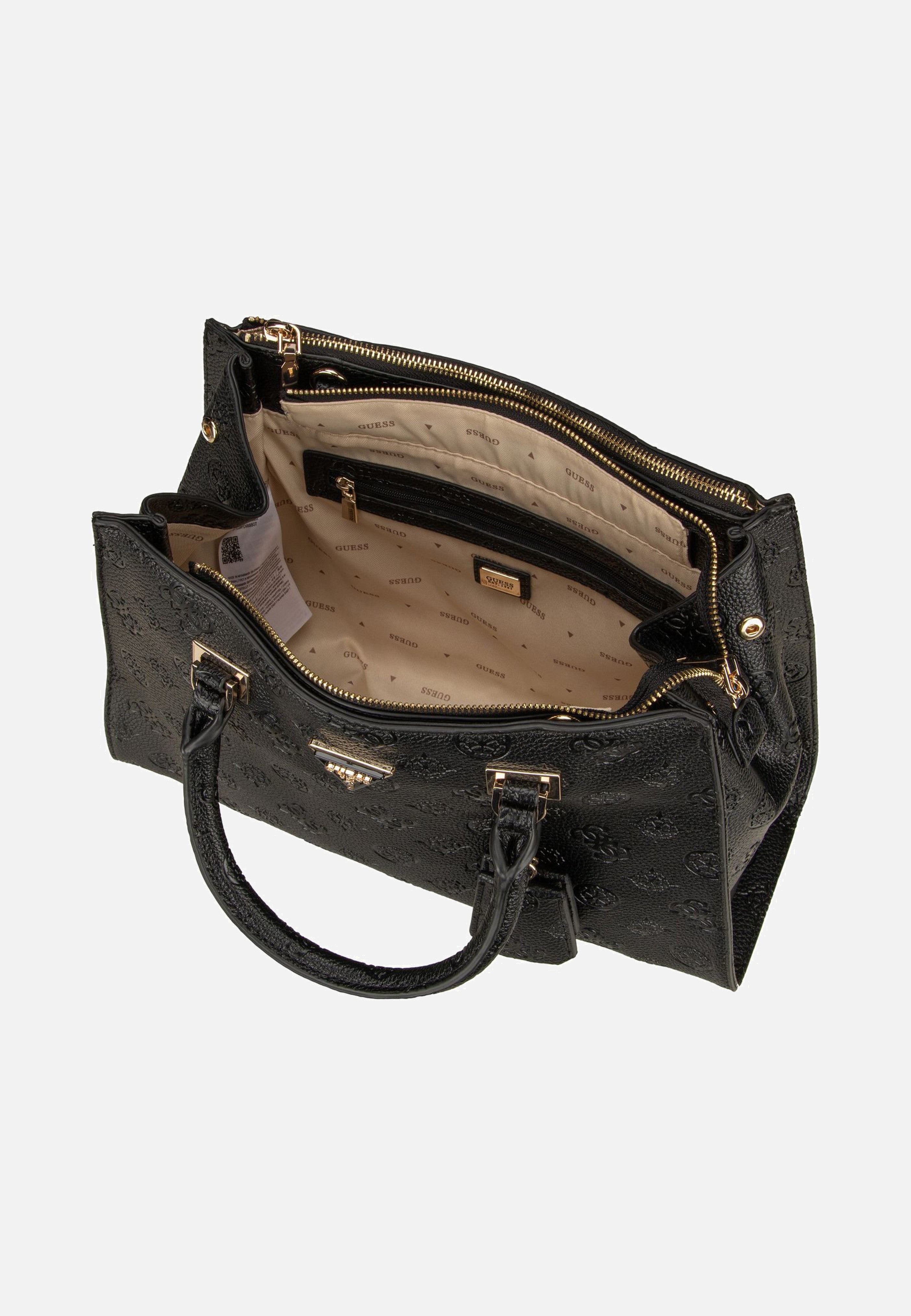 Guess - Cresidia 2 Society SAT 88070 Black - Handle Bag | Women-Image