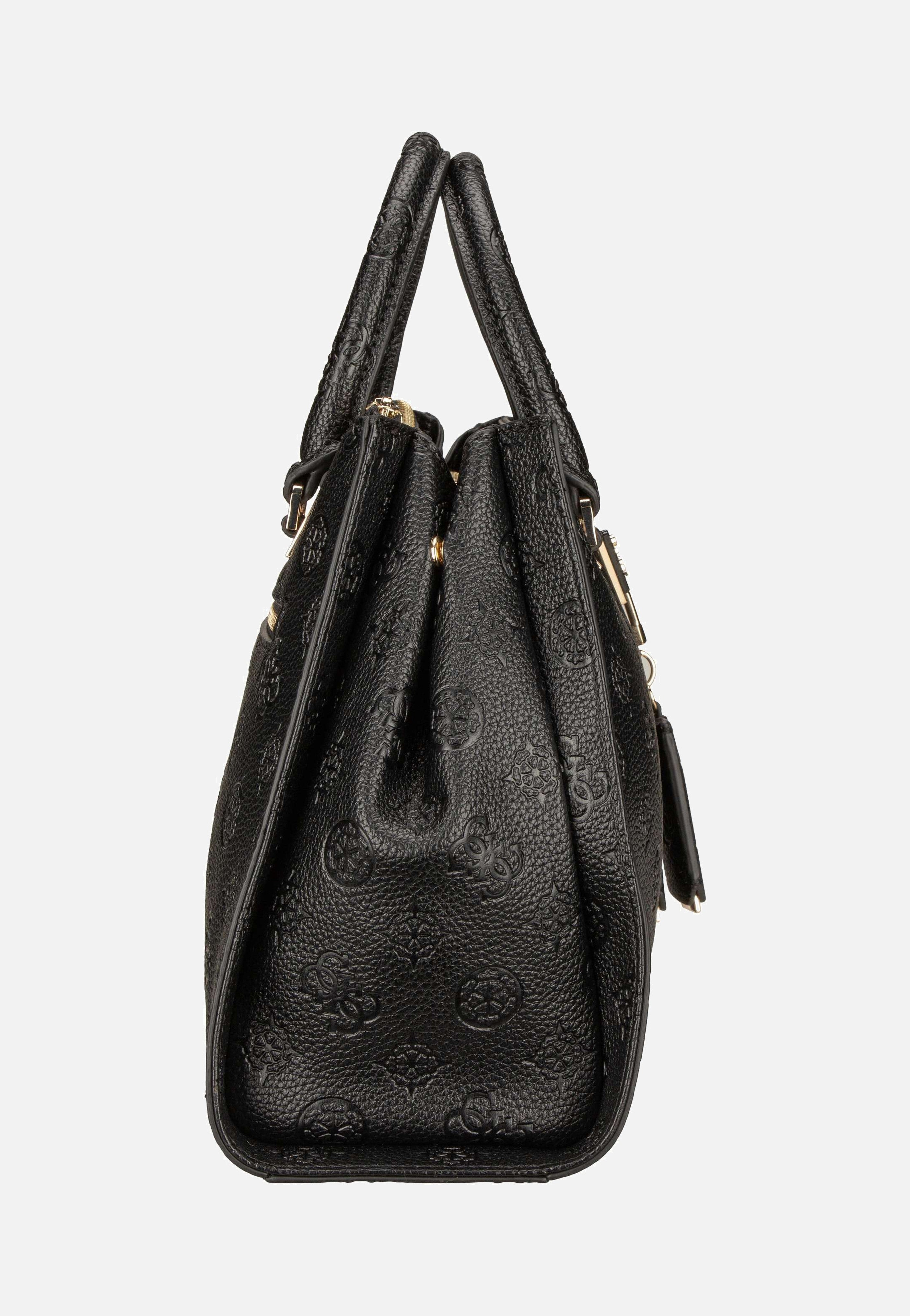 Guess - Cresidia 2 Society SAT 88070 Black - Handle Bag | Women-Image
