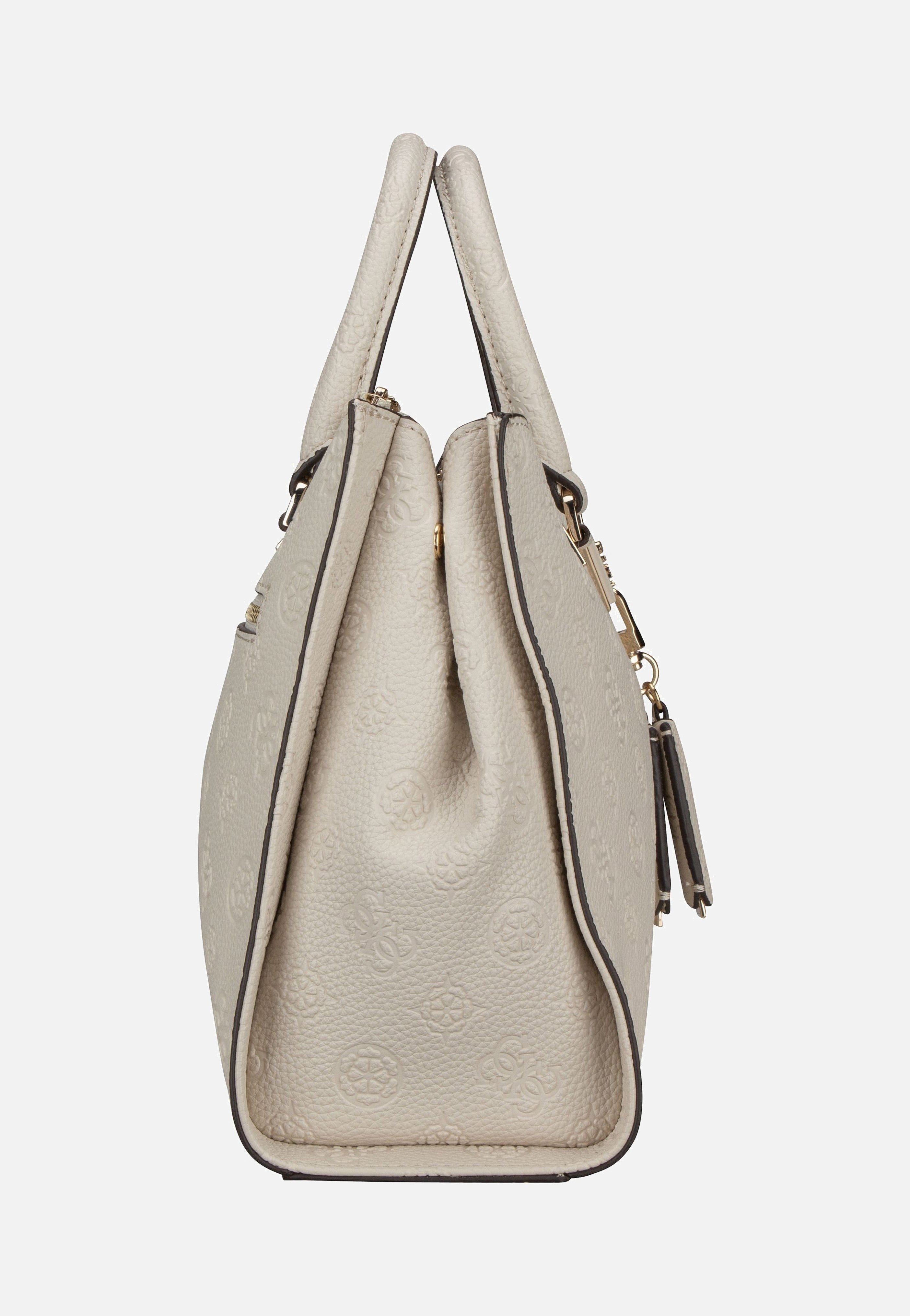 Guess - Cresidia 2 Society SAT 88070 Bone - Handle Bag | Women-Image
