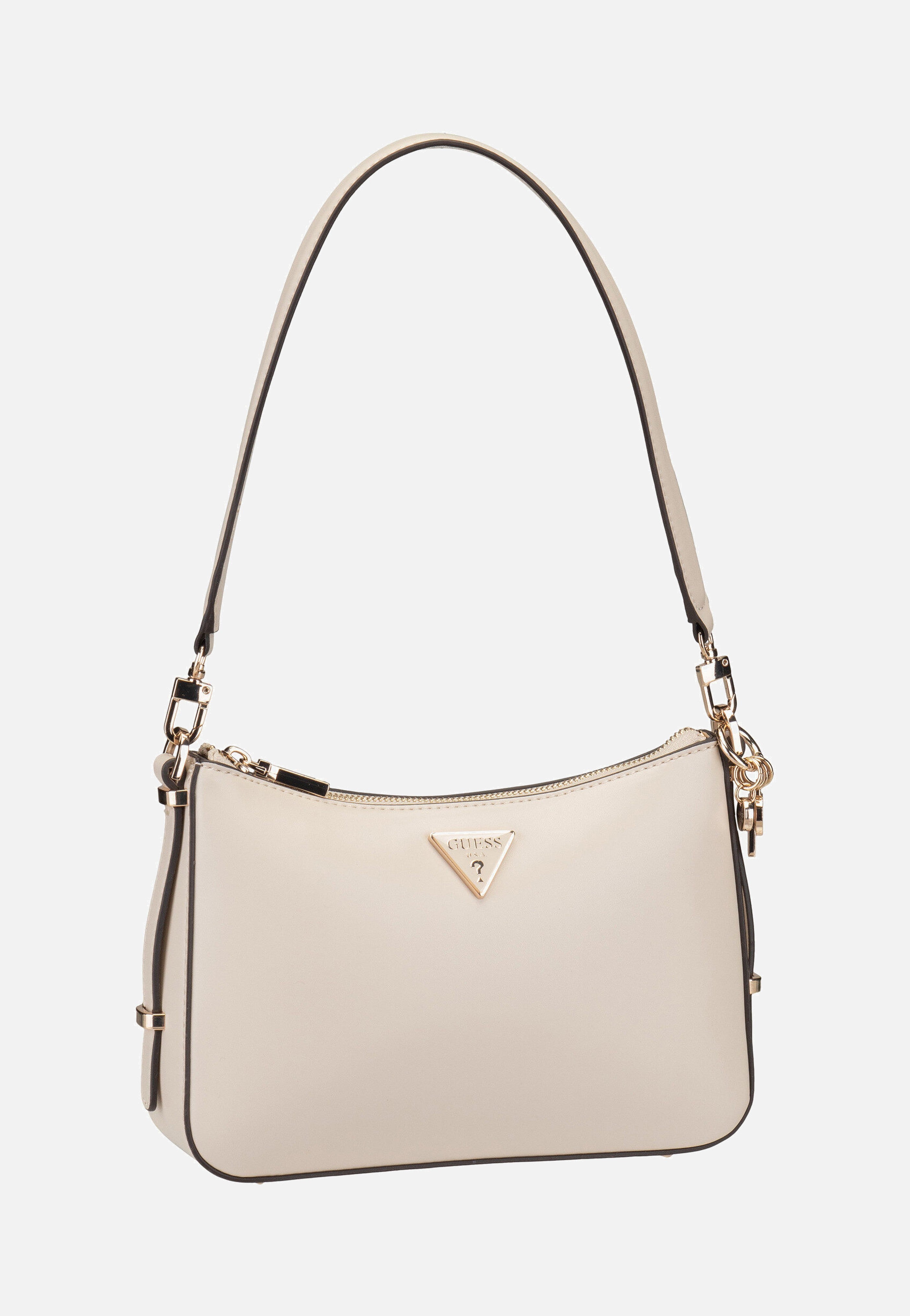 Guess - Daryna Tip Zip 93180 Bone - Evening Bag | Women-Image