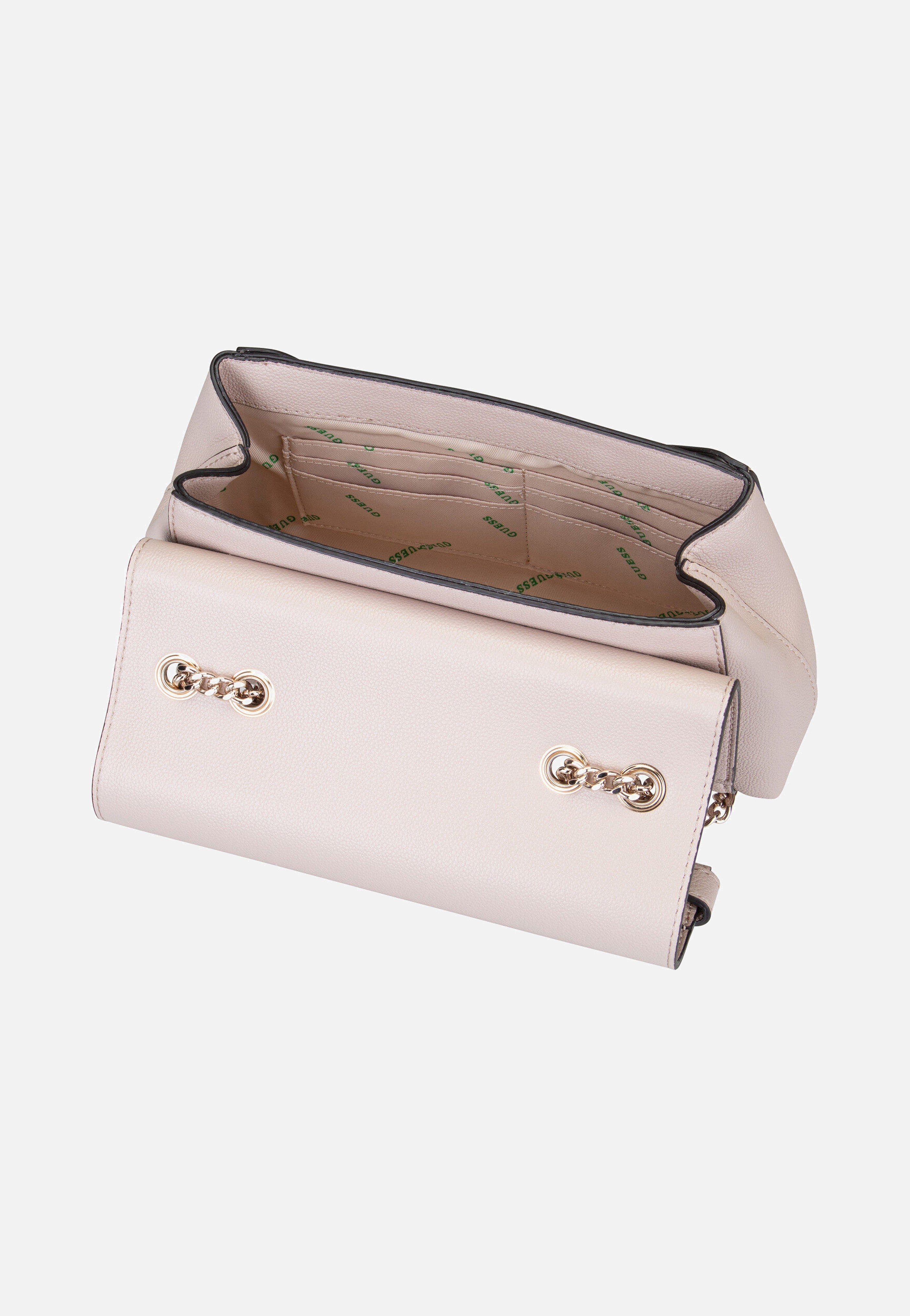 Guess - Eco Ali Convertible Flap 51121 Almond - Crossbody Bag | Neutral-Image