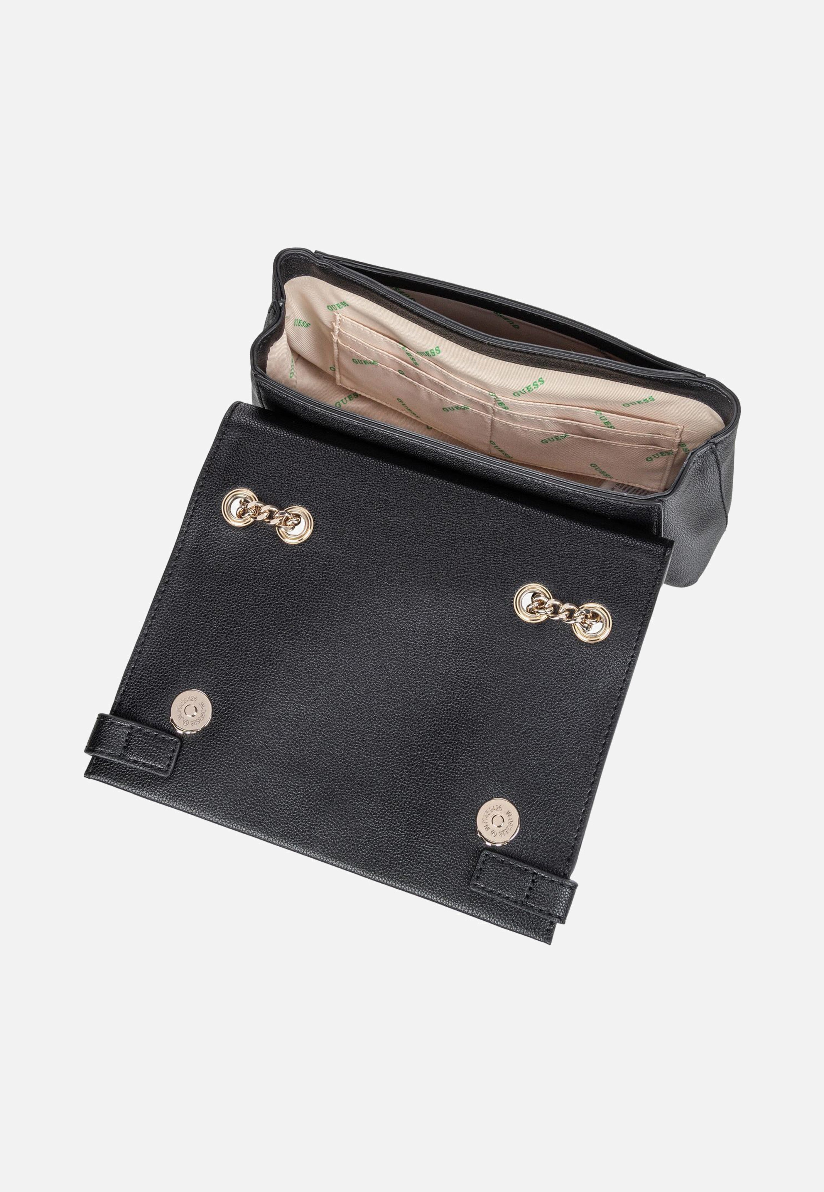 Guess - Eco Ali Convertible Flap 51121 Black - Crossbody Bag | Neutral-Image