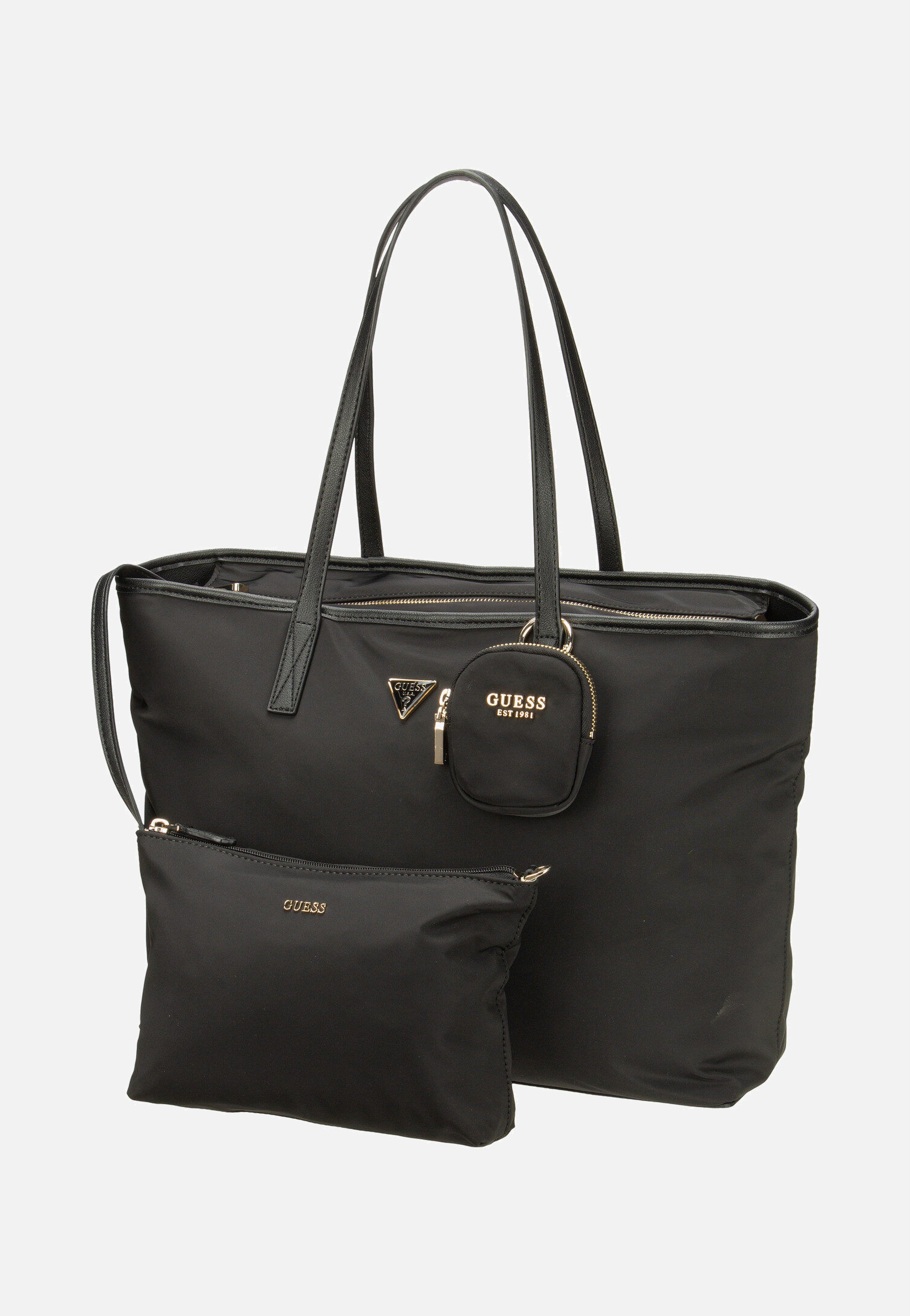 Guess - Eco Gemma Large Tech 39525 Black - Shopper | Women-Image