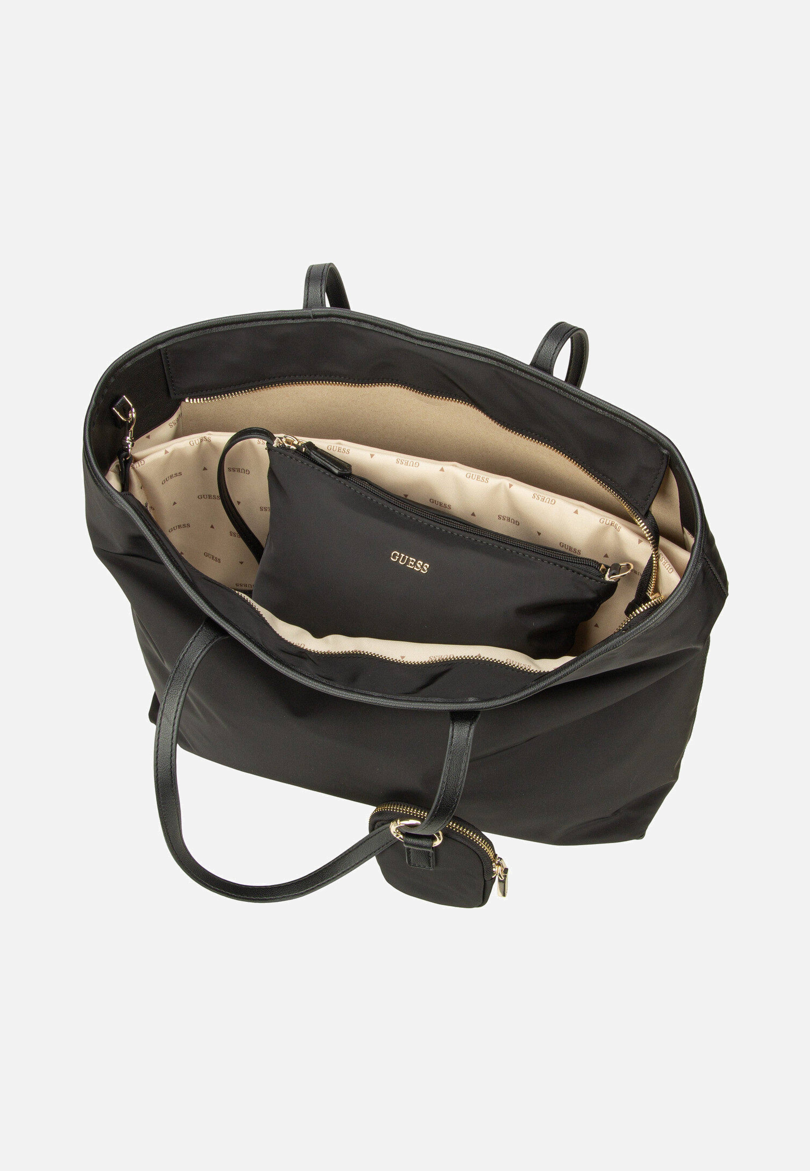 Guess - Eco Gemma Large Tech 39525 Black - Shopper | Women-Image