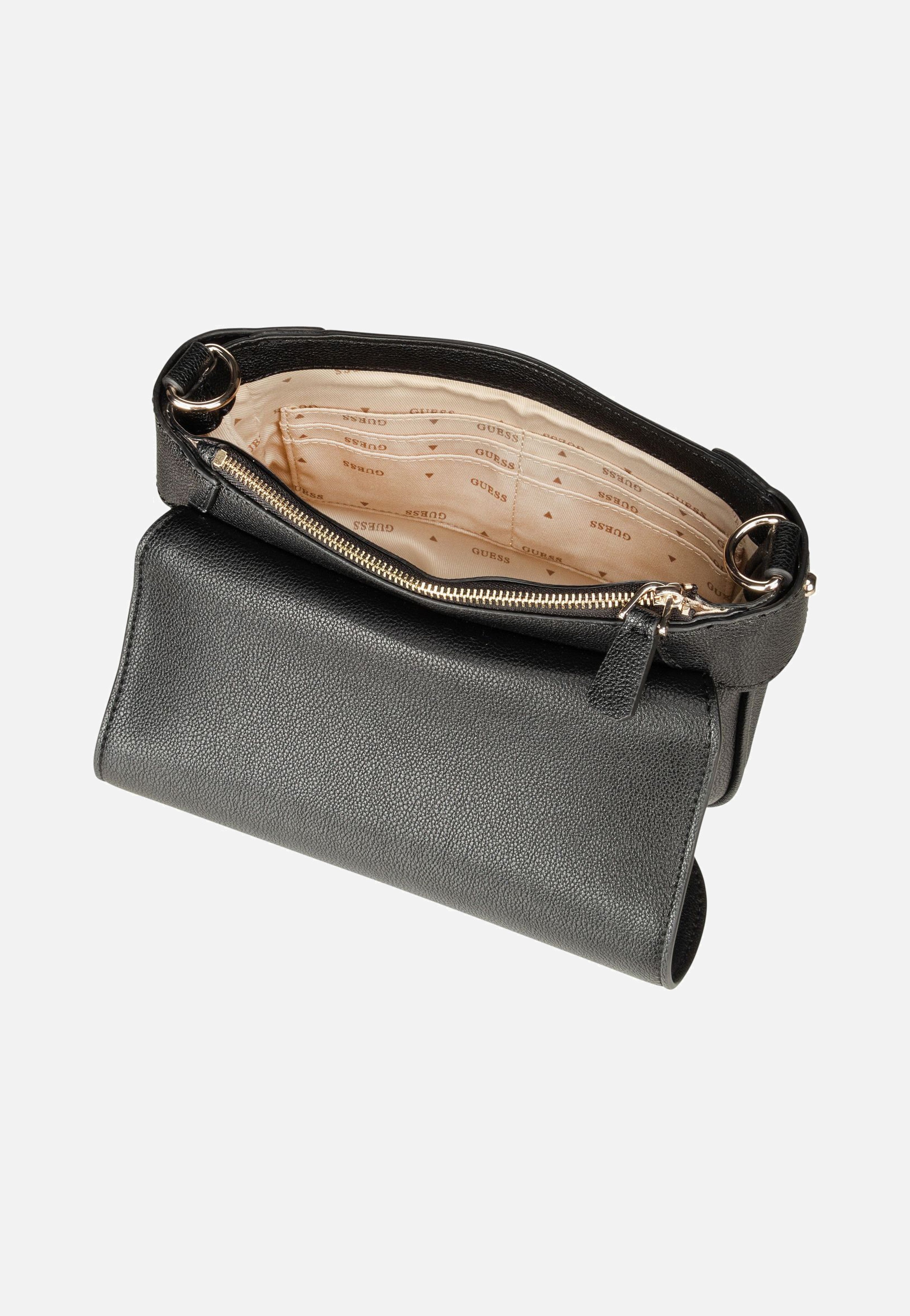 Guess - Fedora Flap 19190 Black - Saddle Bag | Women-Image