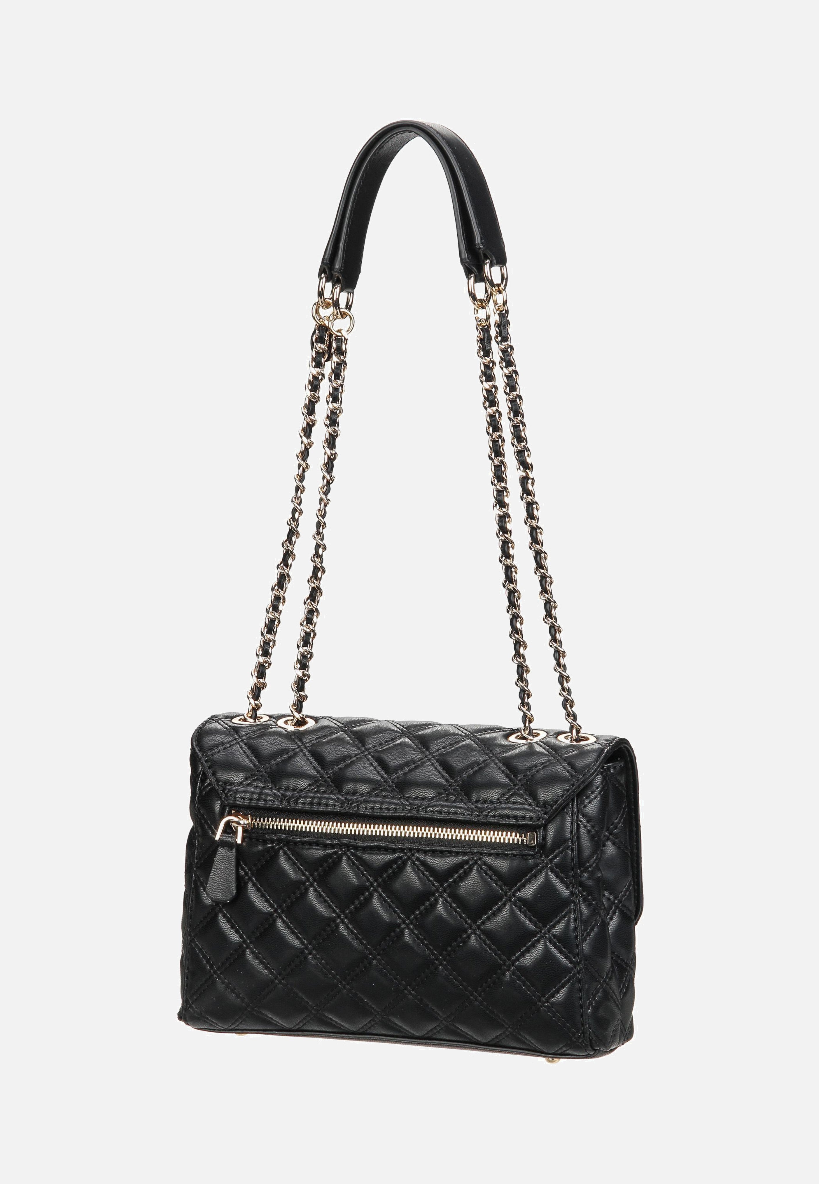 Guess - Giully II 2 Comp Conv Flap 73200 Black - Evening Bag | Women-Image