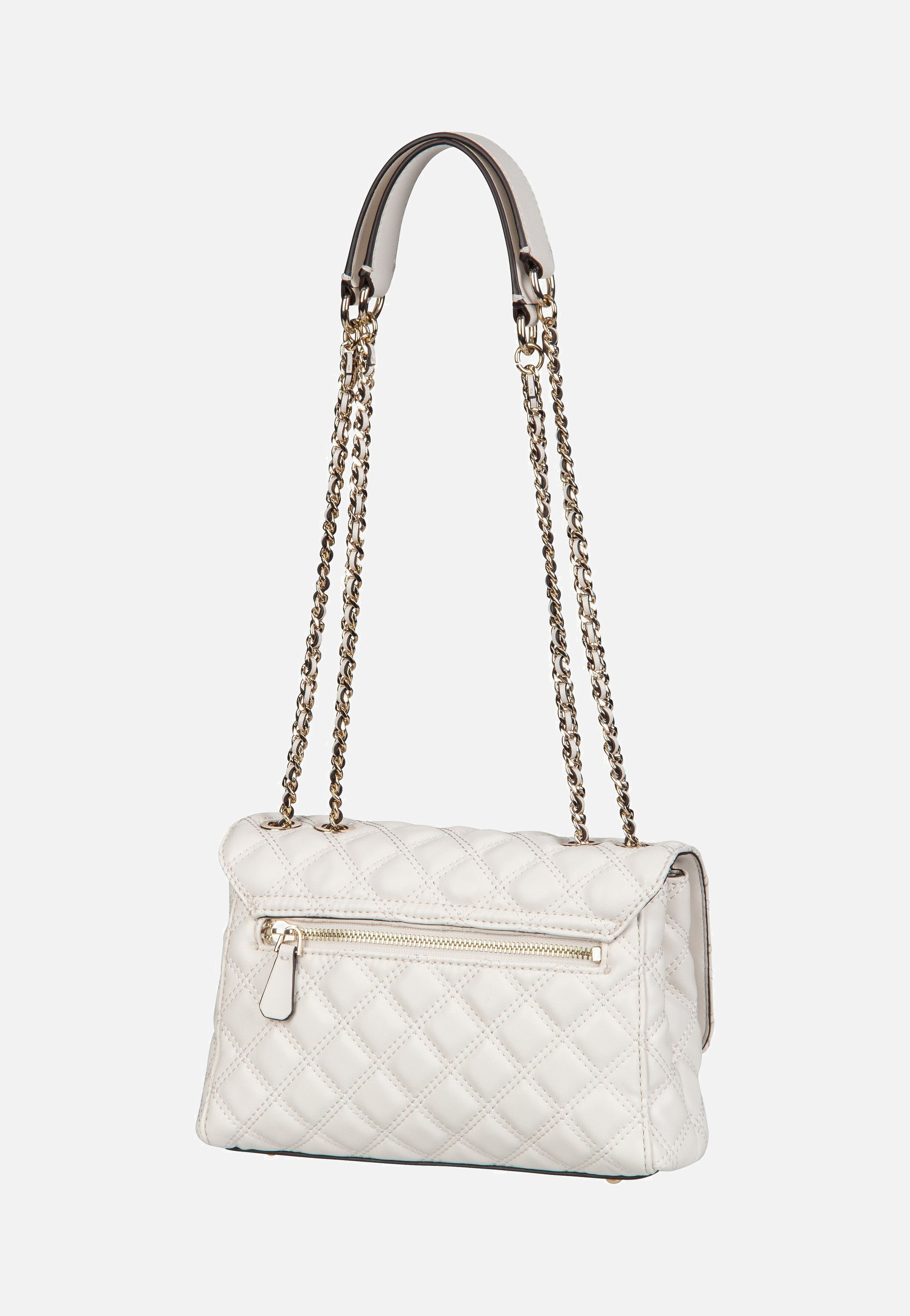 Guess - Giully II 2 Comp Conv Flap 73200 Off White - Evening Bag | Women-Image