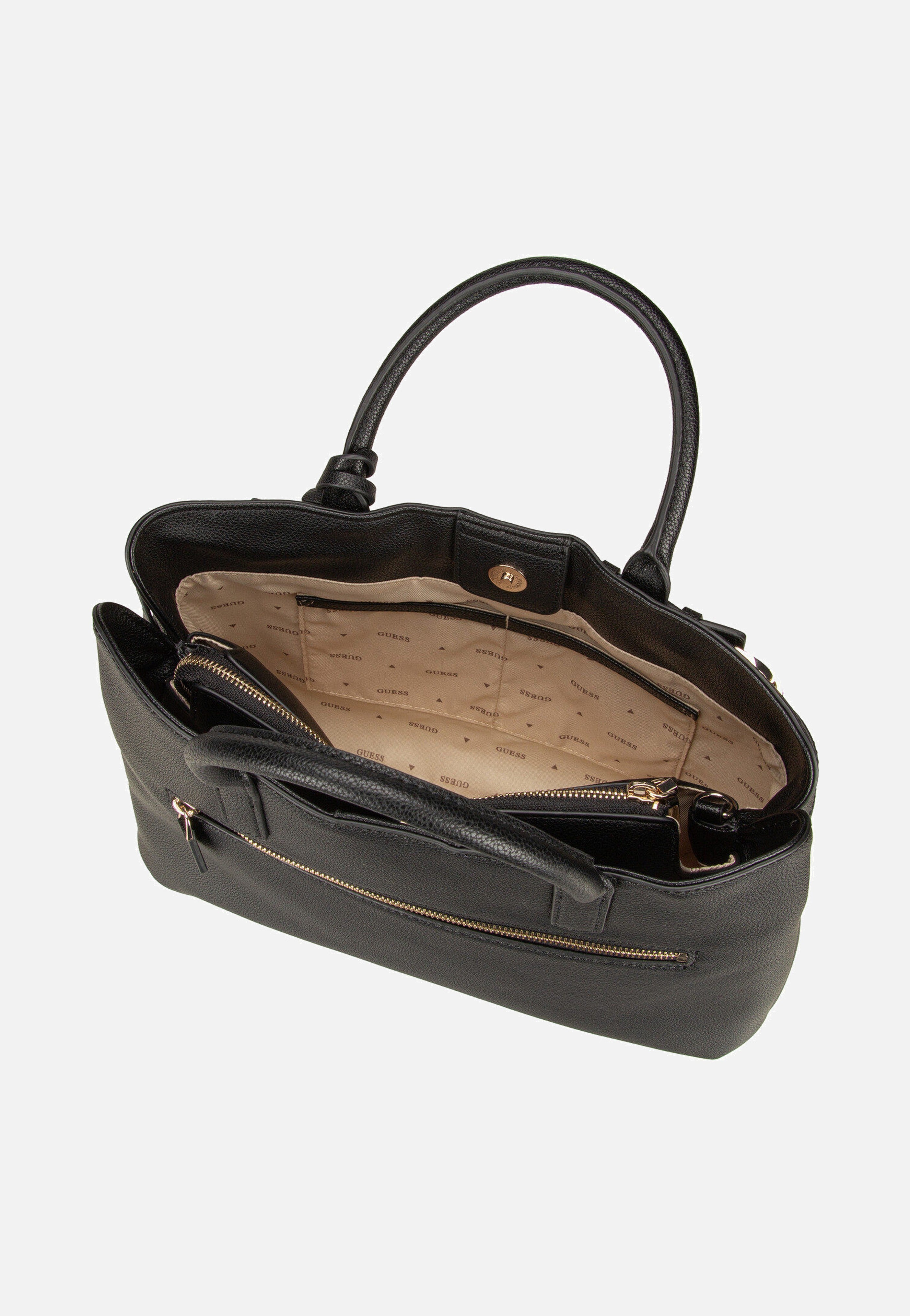 Guess - Gregoria LRG Gfriend Satchel 46070 Black - Satchel | Women-Image