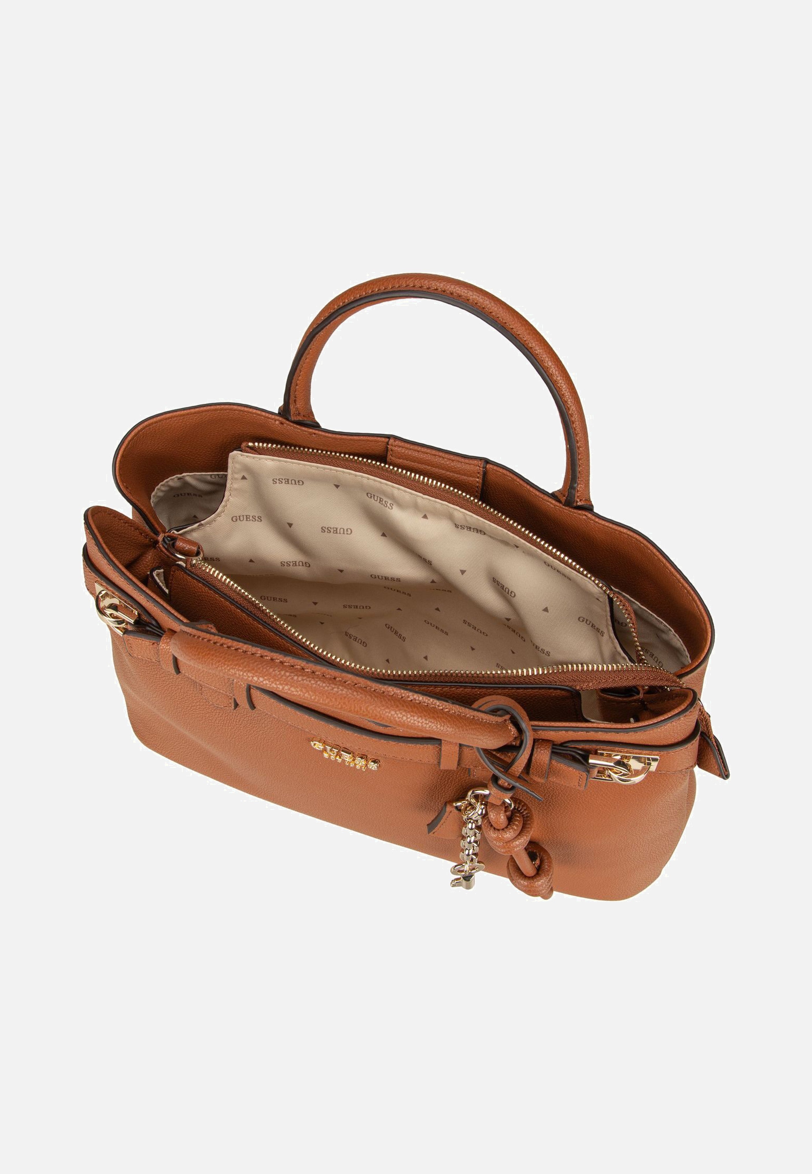Guess - Gregoria LRG Gfriend Satchel 46070 Cognac - Satchel | Women-Image