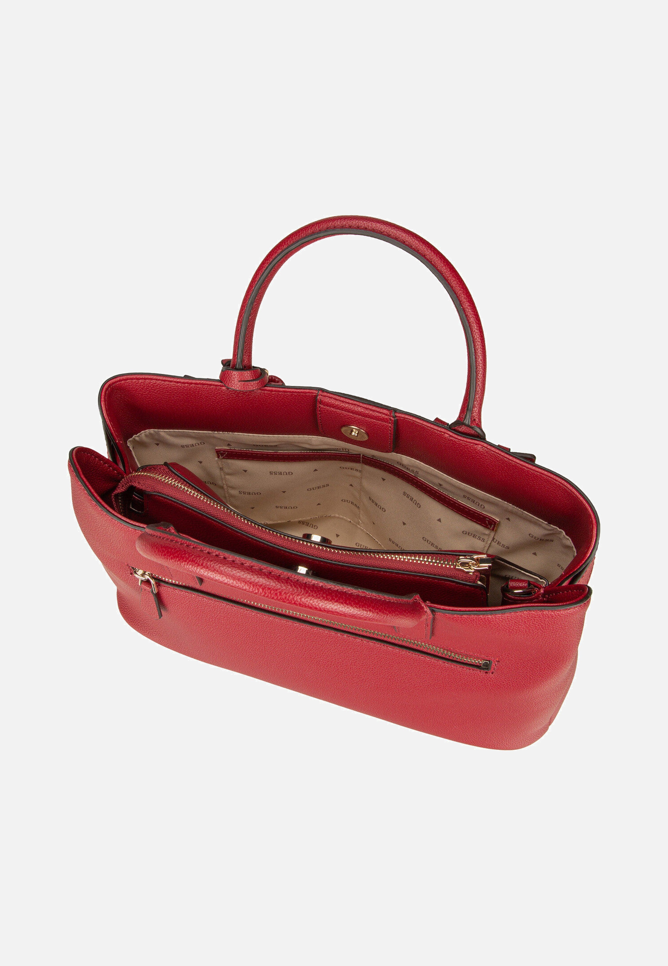 Guess - Gregoria LRG Gfriend Satchel 46070 Red - Satchel | Women-Image