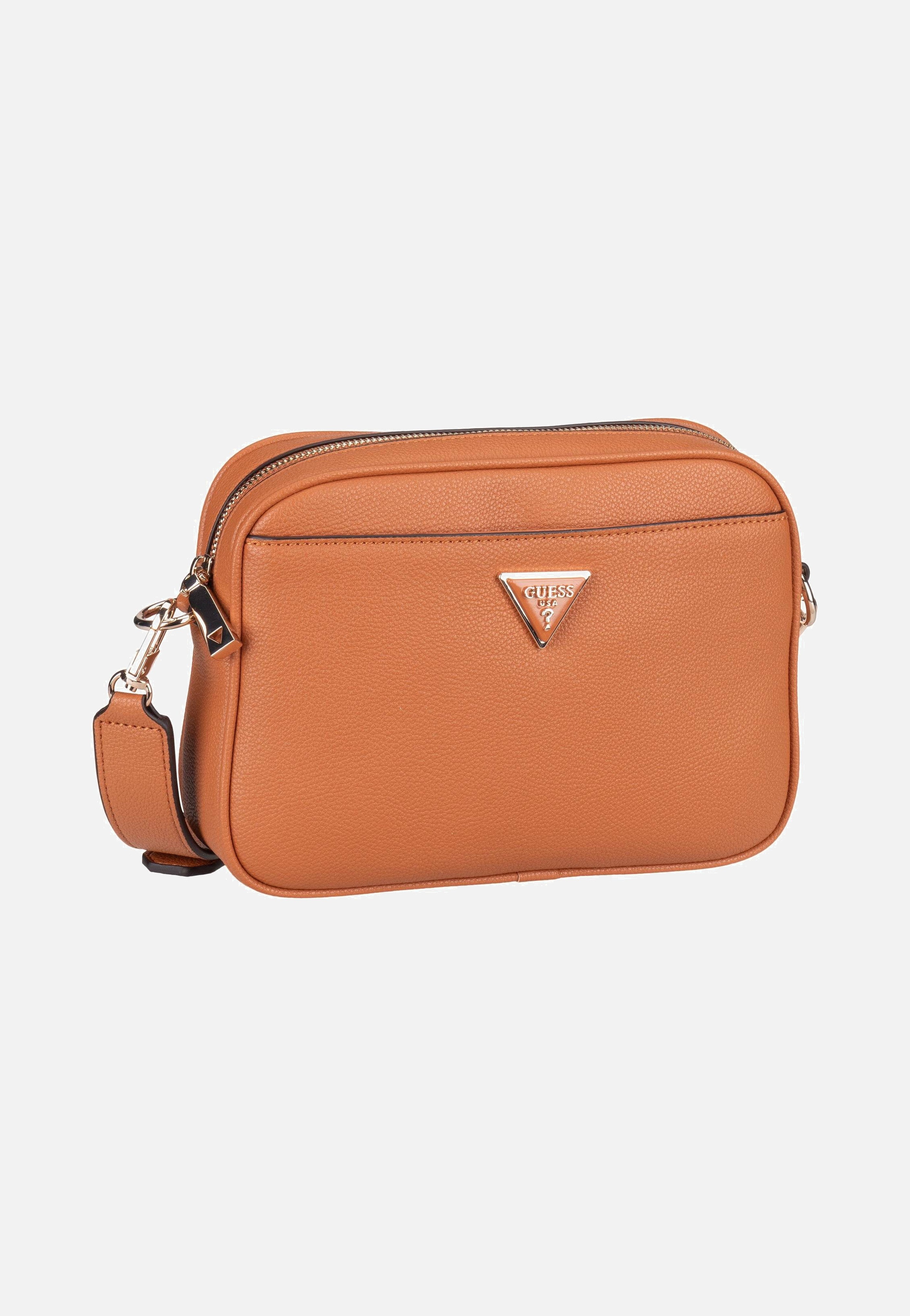 Guess - Meridian 2 Camera Bag 74140 Cognac - Crossbody Bag | Women-Image