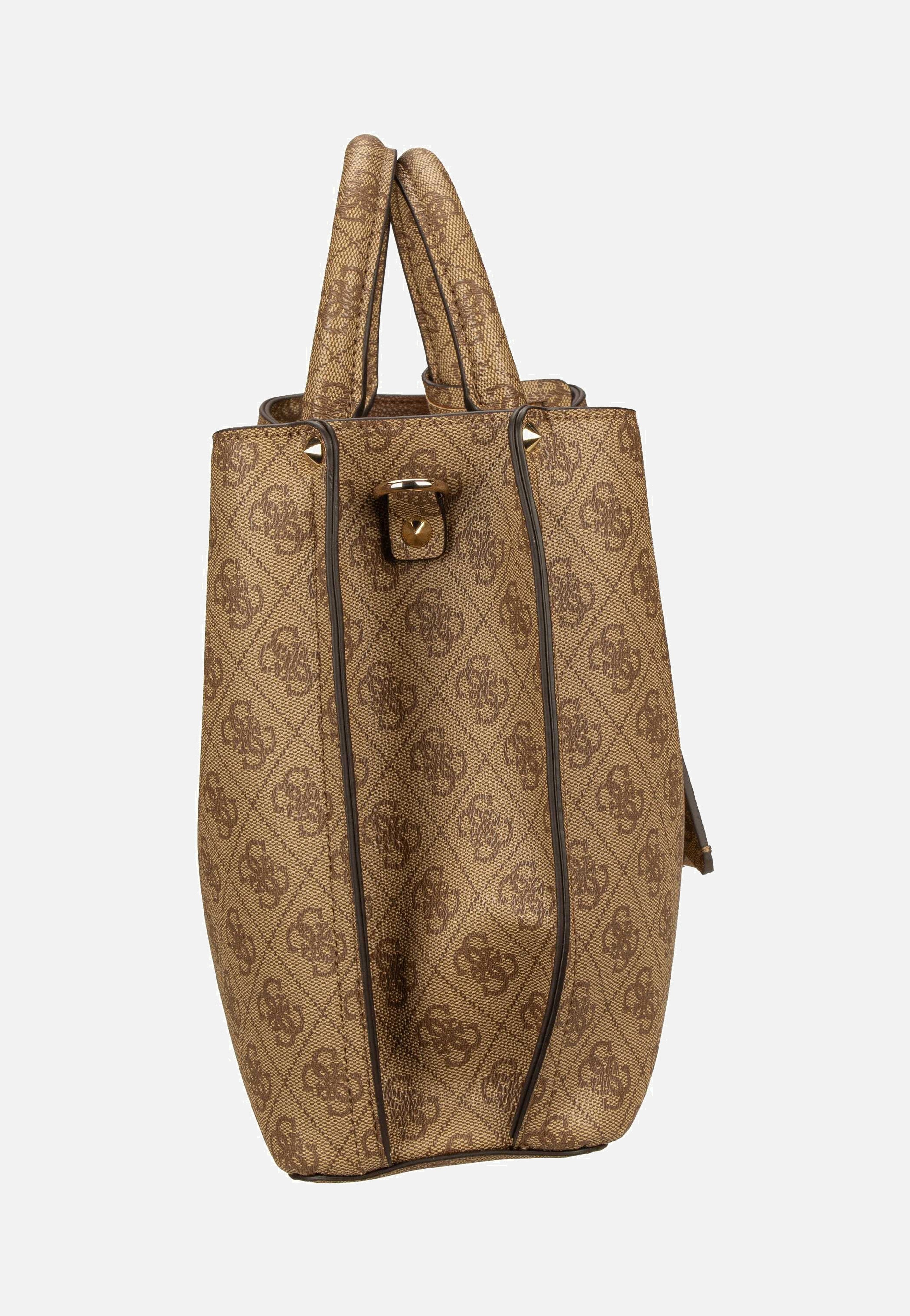 Guess - Meridian II Girlfriend SAT 74060 Logo Latte - Satchel | Women-Image