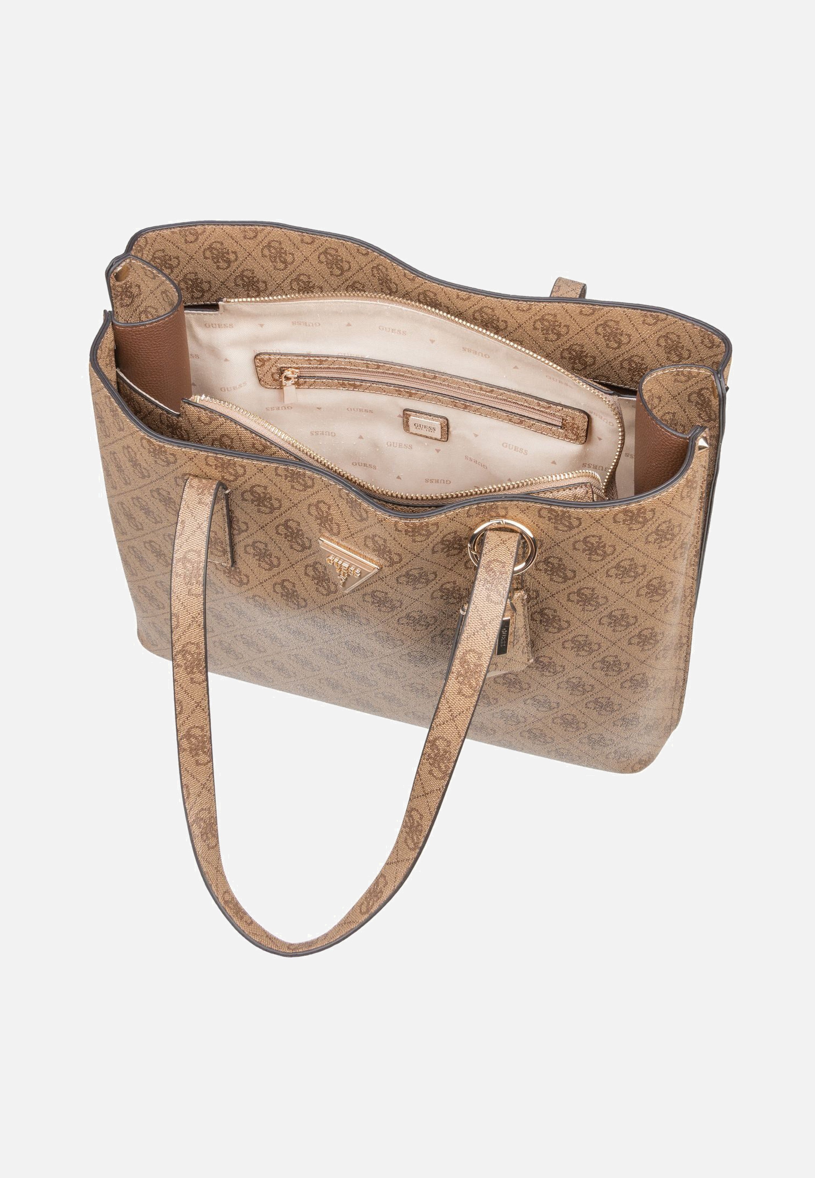 Guess - Meridian II Girlfriend TO 74230 Logo Latte - Shopper | Women-Image