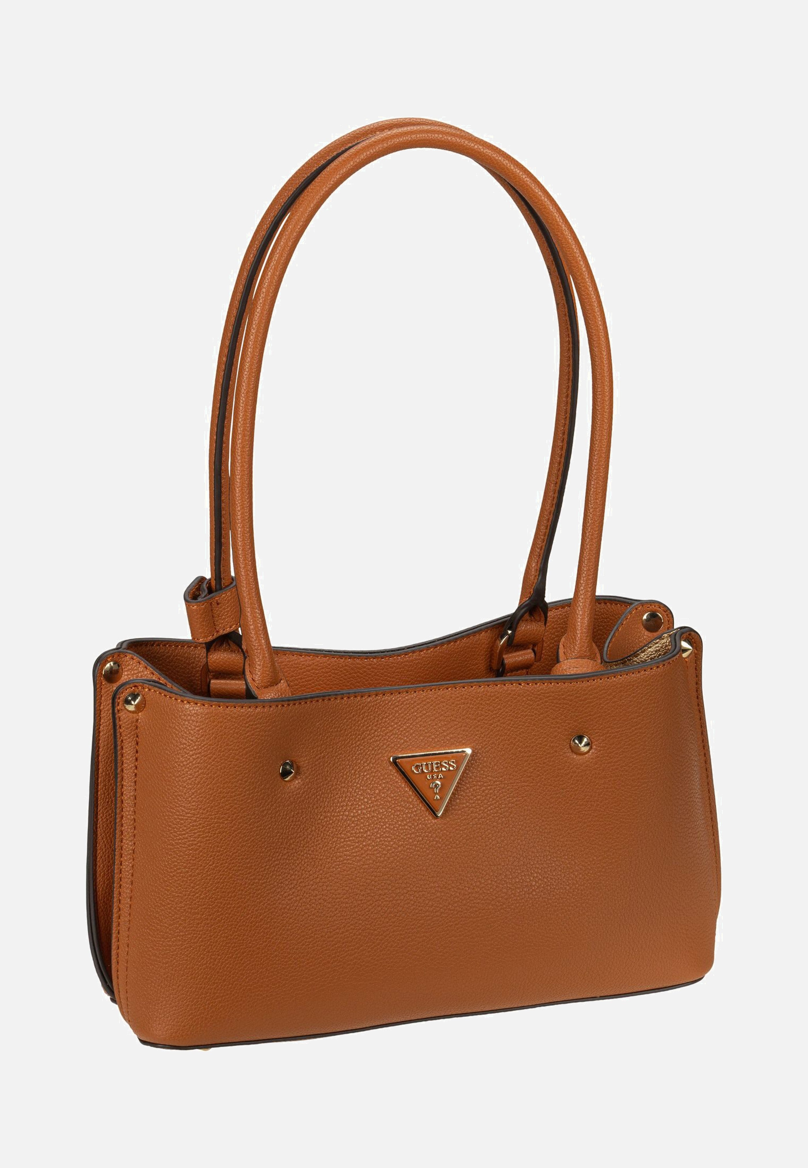 Guess - Meridian II Shoulder SAT 74090 Cognac - Shoulder Bag | Women-Image