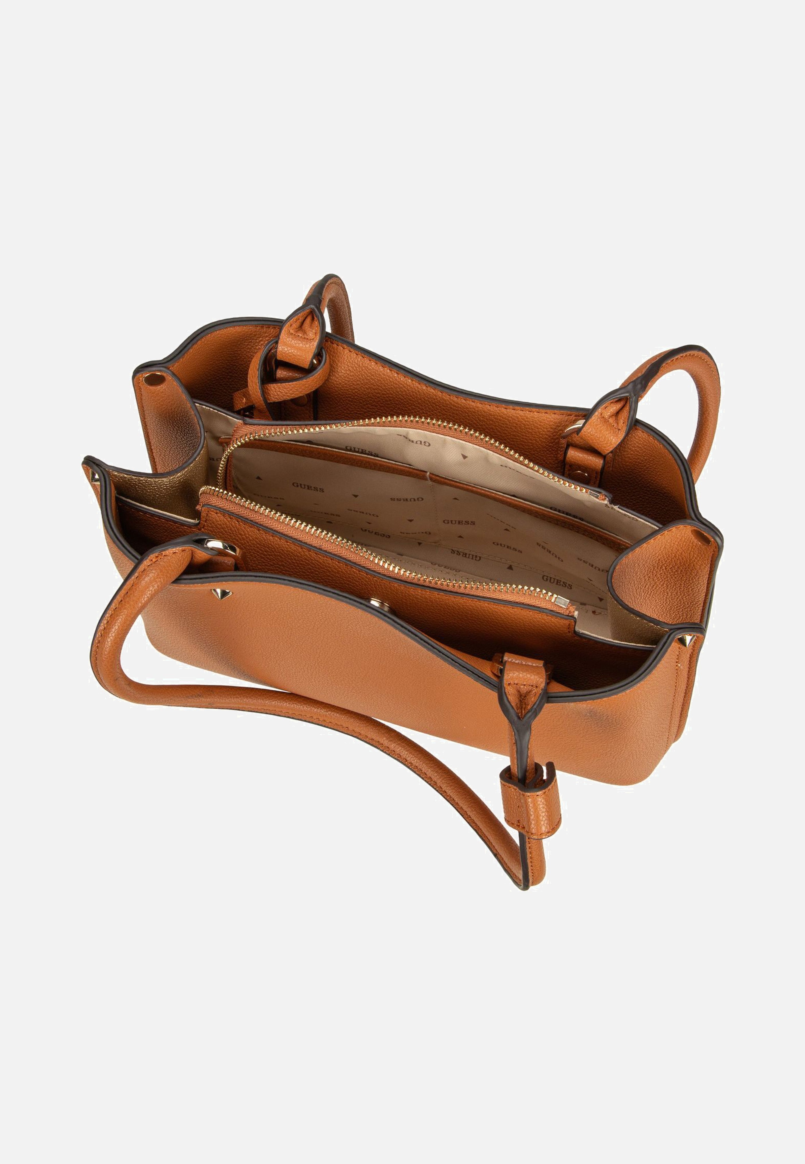 Guess - Meridian II Shoulder SAT 74090 Cognac - Shoulder Bag | Women-Image