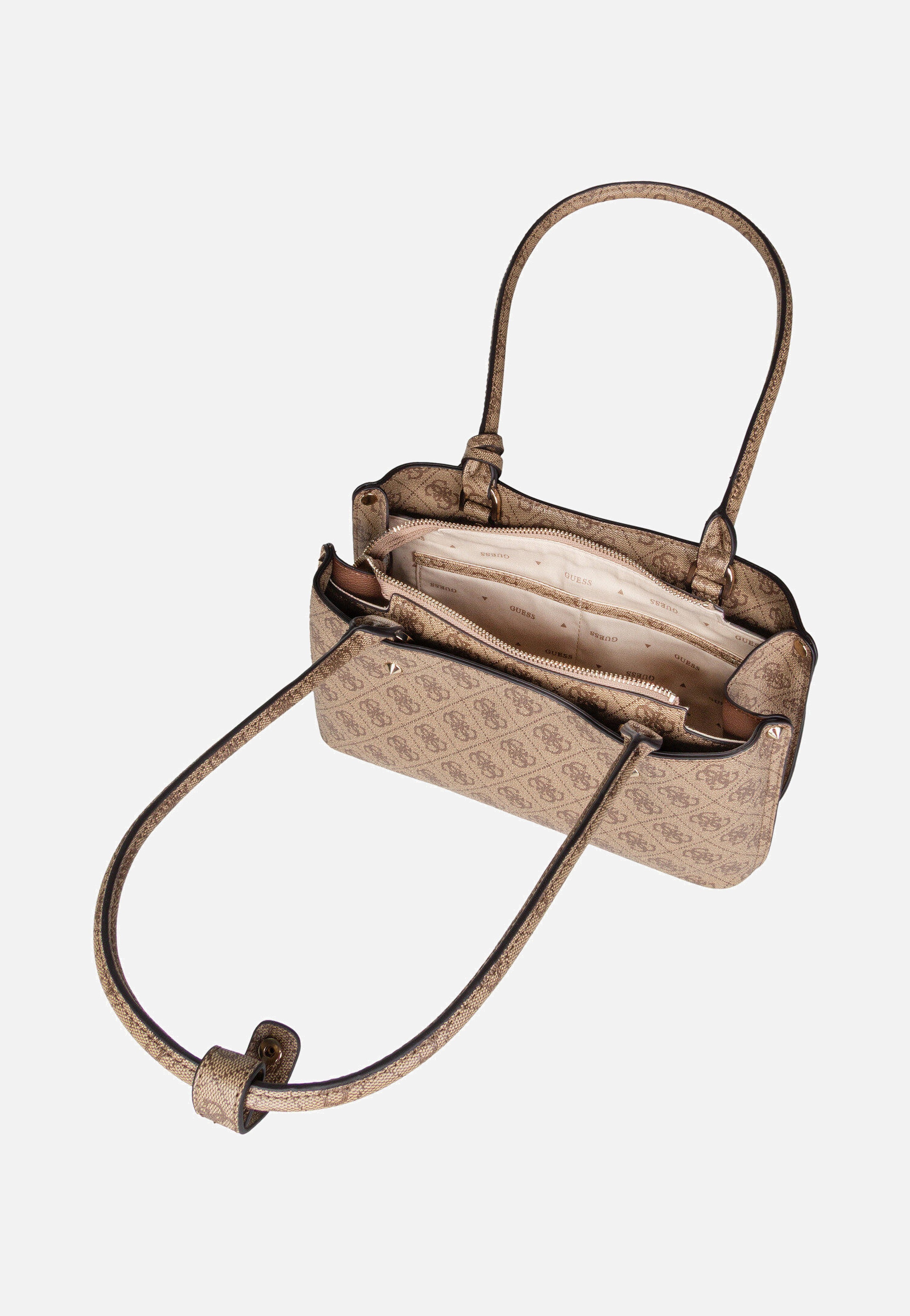 Guess - Meridian Logo 78090 Latte - Shoulder Bag | Women-Image