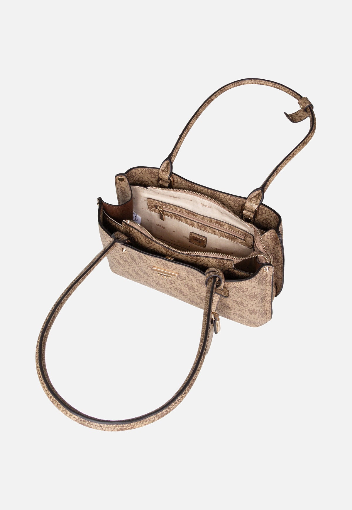 Guess Meridian Logo 78090 Latte Schultertasche