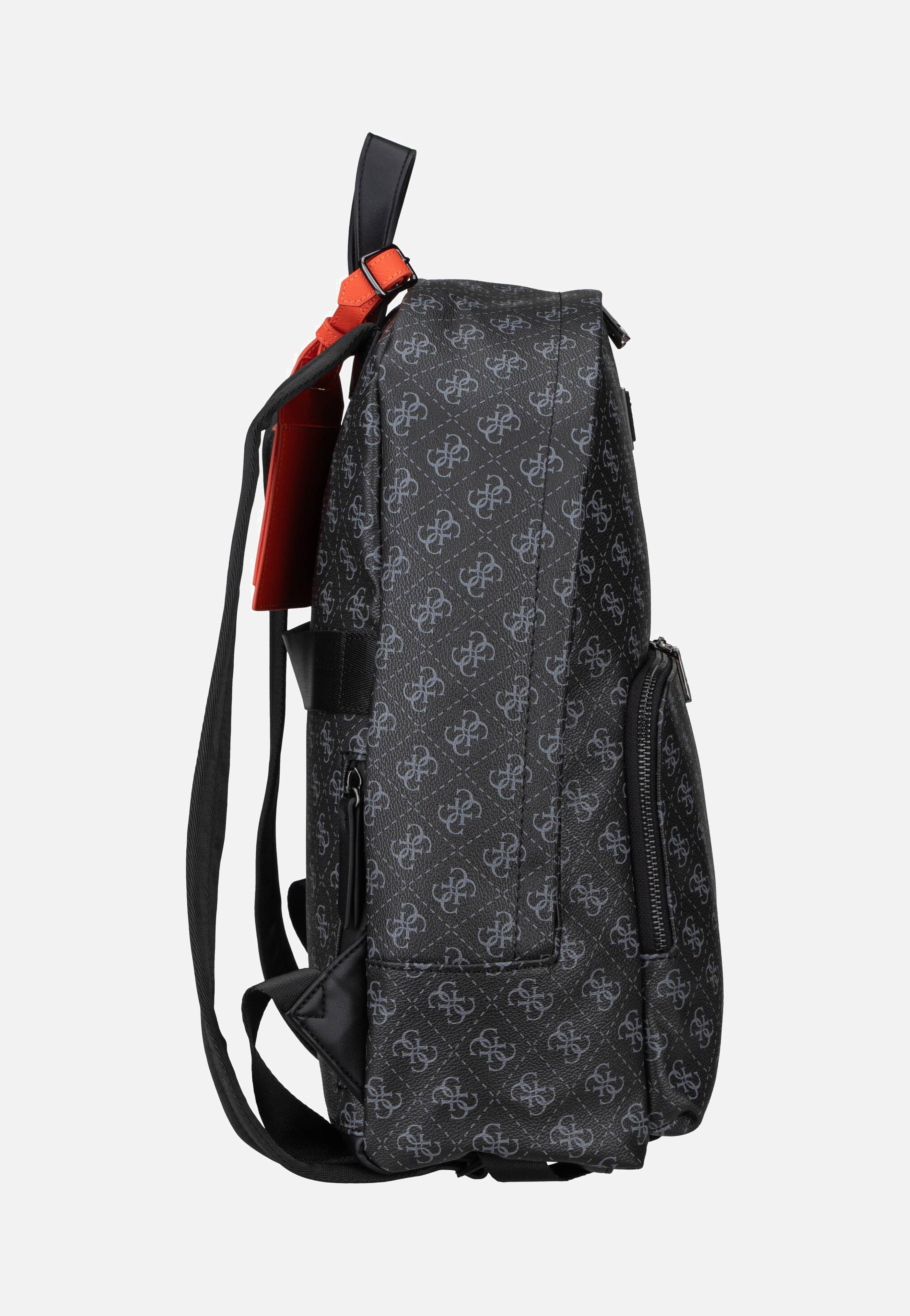 Guess Milano 4G Compact BP P5219 Dark Black - Rucksack